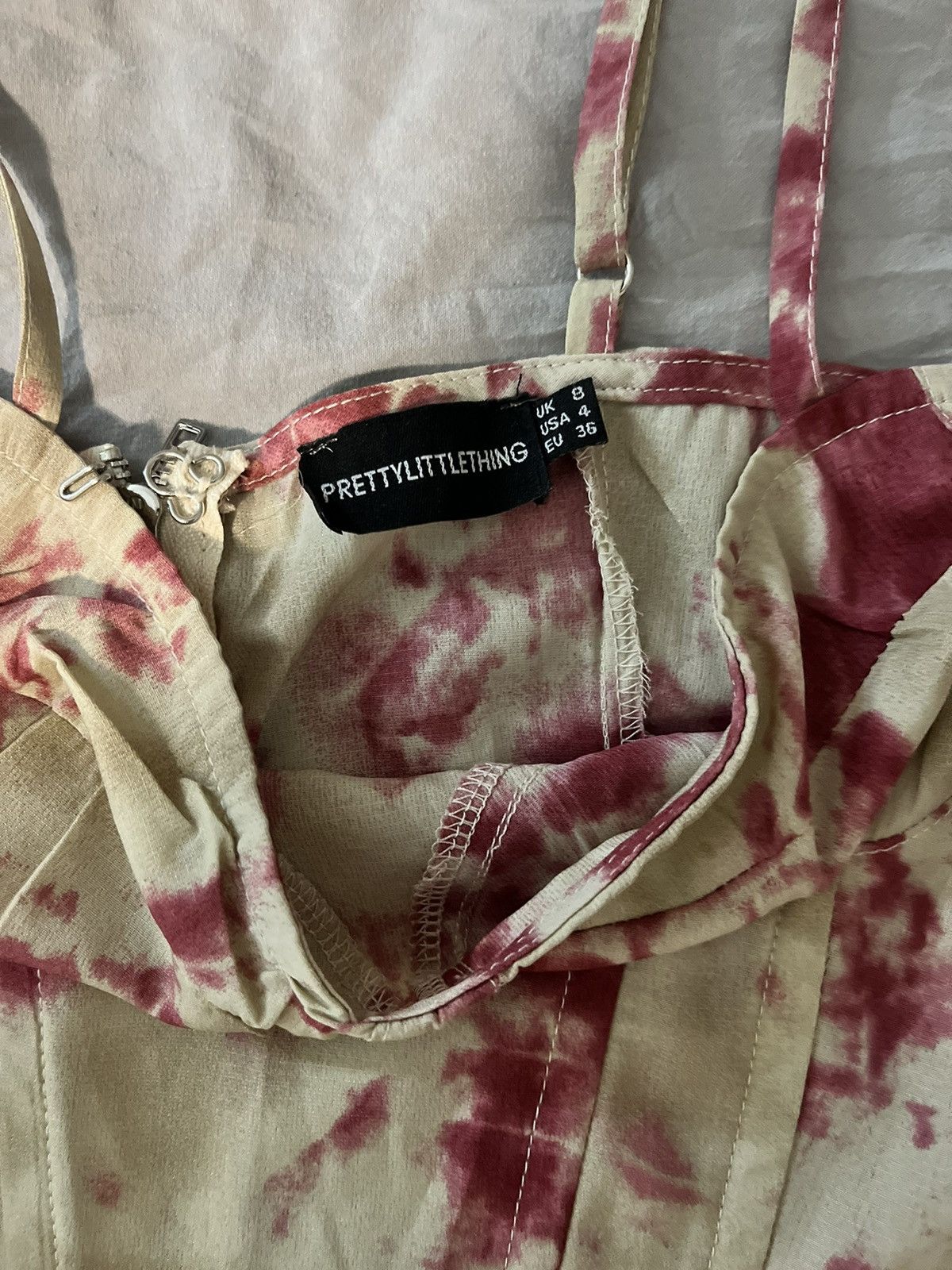 PrettyLittleThing × Vintage pretty little thing corset top Size S / US 4 / IT 40 - 2 Thumbnail