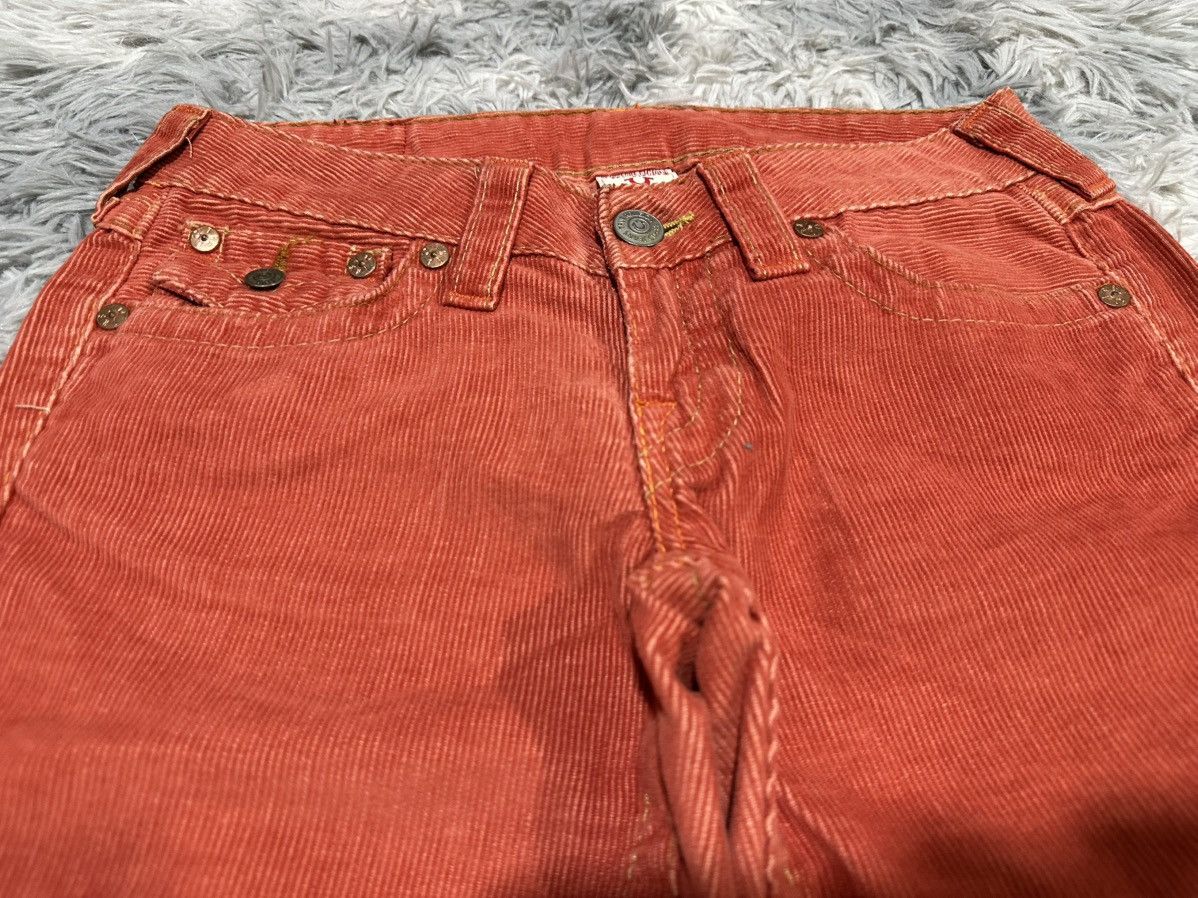 True Religion 🔥Sick Y2K True Religion Corduroy Flared Denim Size US 28 / EU 44 - 4 Thumbnail