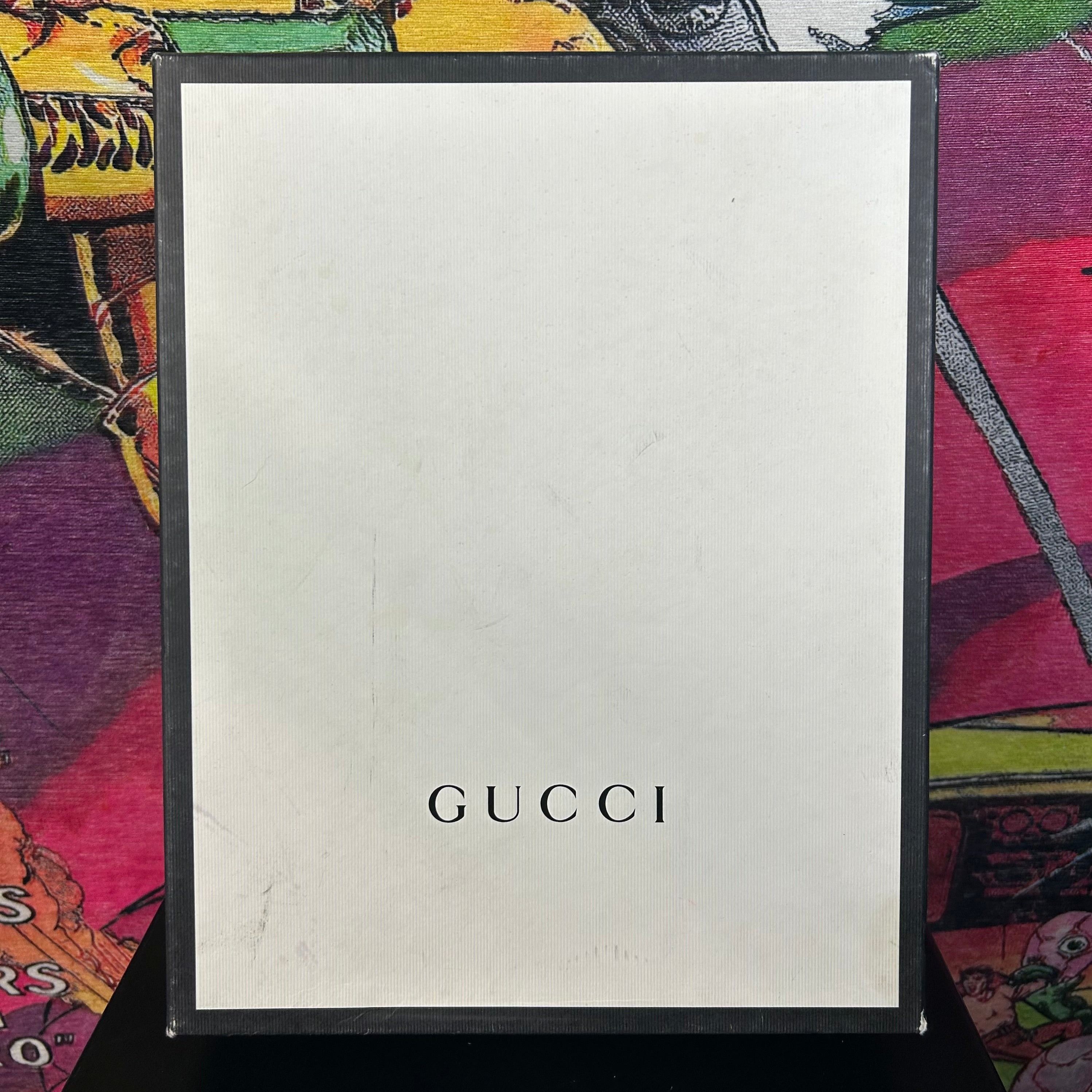 Gucci Gucci Calfskin Oliver Sylvie Web Mens Oxfords Black Sz 9/10 Size US 9.5 / EU 42-43 - 8 Thumbnail