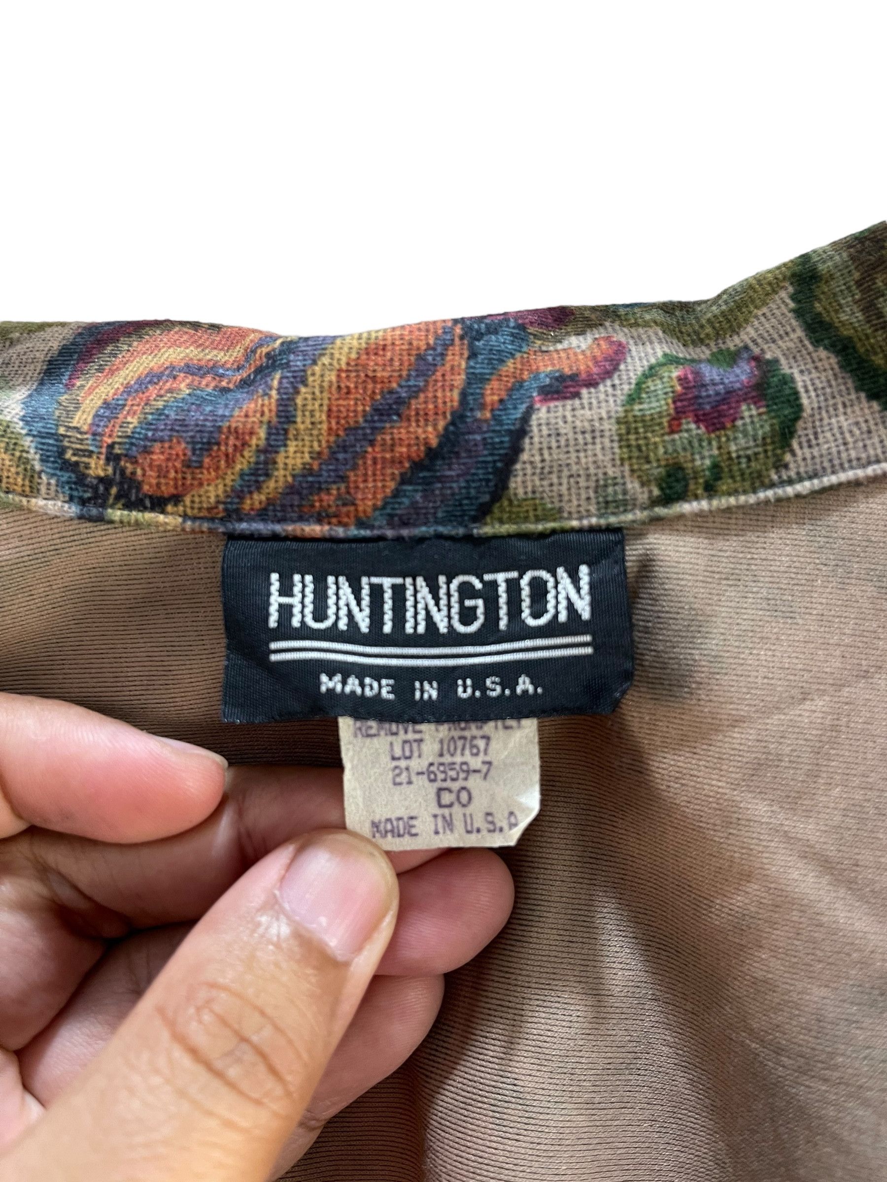 Huntington Vintage Huntington Floral Print Jacket Size US XL / EU 56 / 4 - 10 Thumbnail