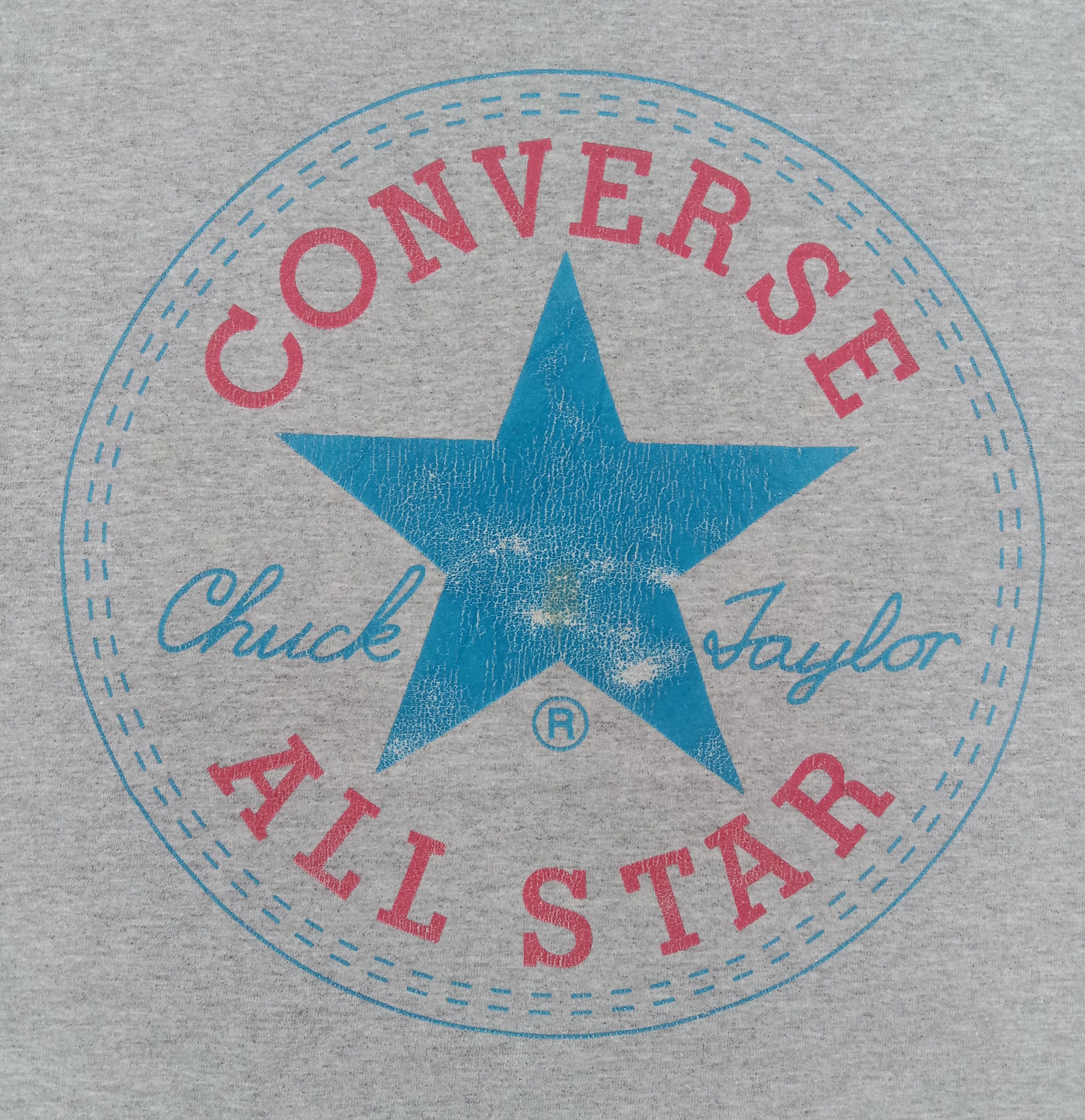 Converse Vintage 90s Converse All Star Big Logo T Shirt Size US XL / EU 56 / 4 - 2 Thumbnail