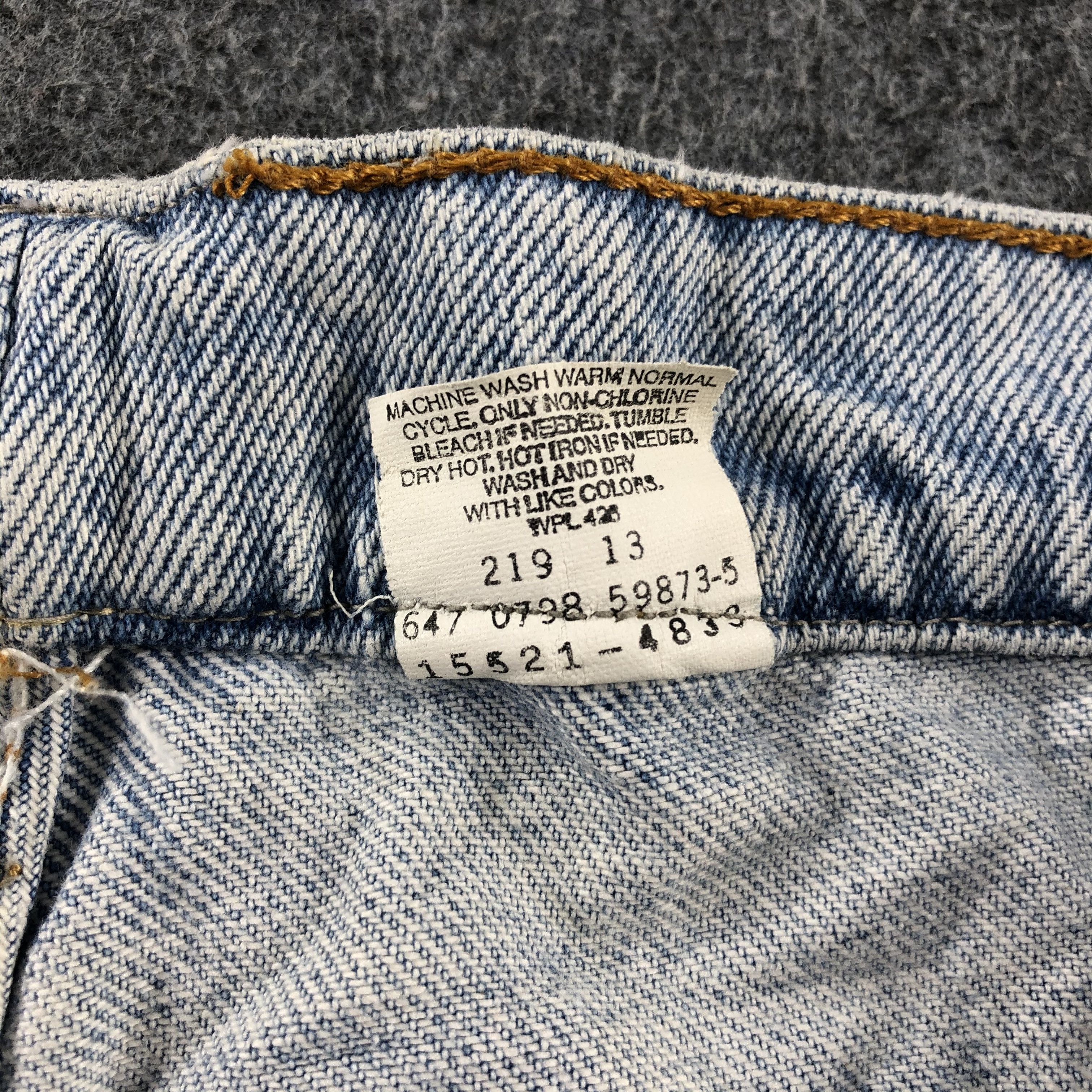 Levi's 90s Vintage Light Wash Levis 512 Jeans-J2665 Size US 29 - 12 Thumbnail