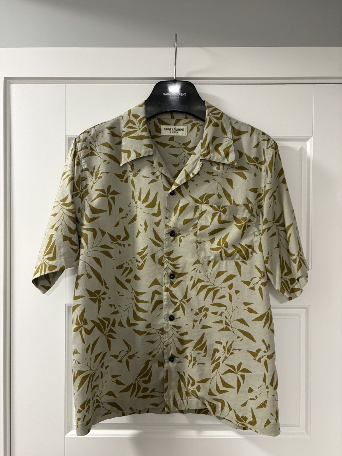 Saint Laurent Paris Saint Laurent Paris SS Tab collar 2022 Shirt Size US XS / EU 42 / 0 - 1 Thumbnail