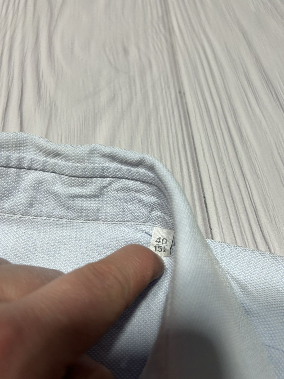 Ermenegildo Zegna Ermenegildo Zegna Button Ups Shirt Size 40 15 3/4 Size US L / EU 52-54 / 3 - 6 Thumbnail