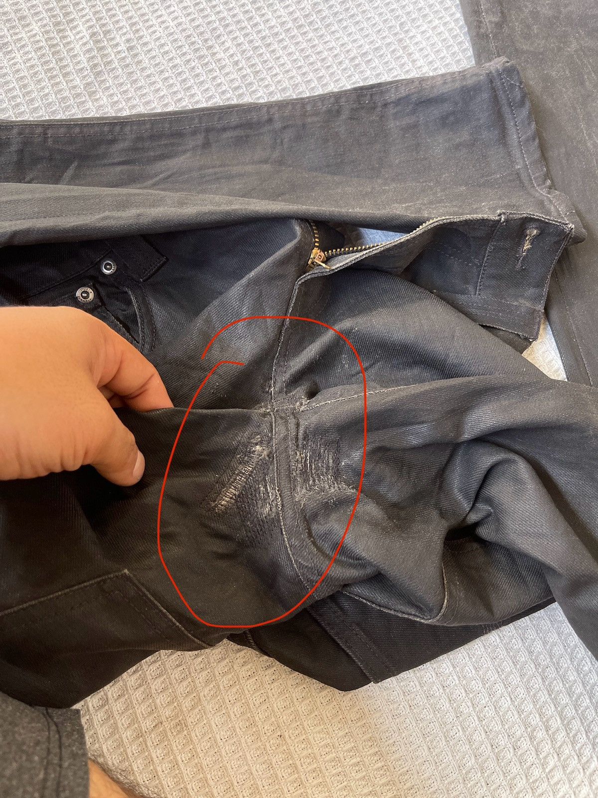 Jean Rare🔥Nudie Jeans Thin Finn Skinny Black Jeans Size US 29 - 17 Thumbnail