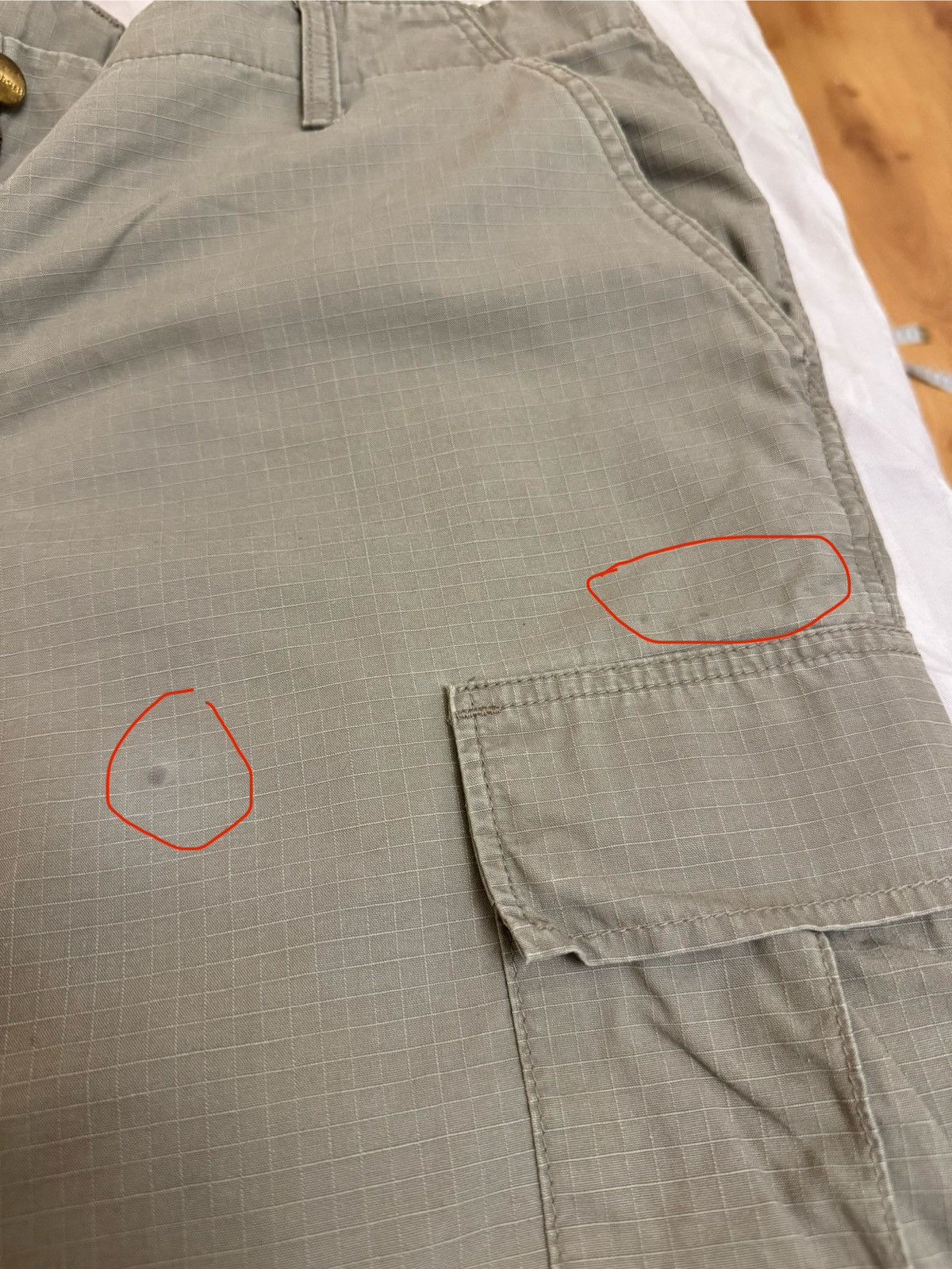 Carhartt Vintage Carhartt Bermuda Shorts Cargo Sand Streetwea 34 XL Size US 34 / EU 50 - 25 Thumbnail