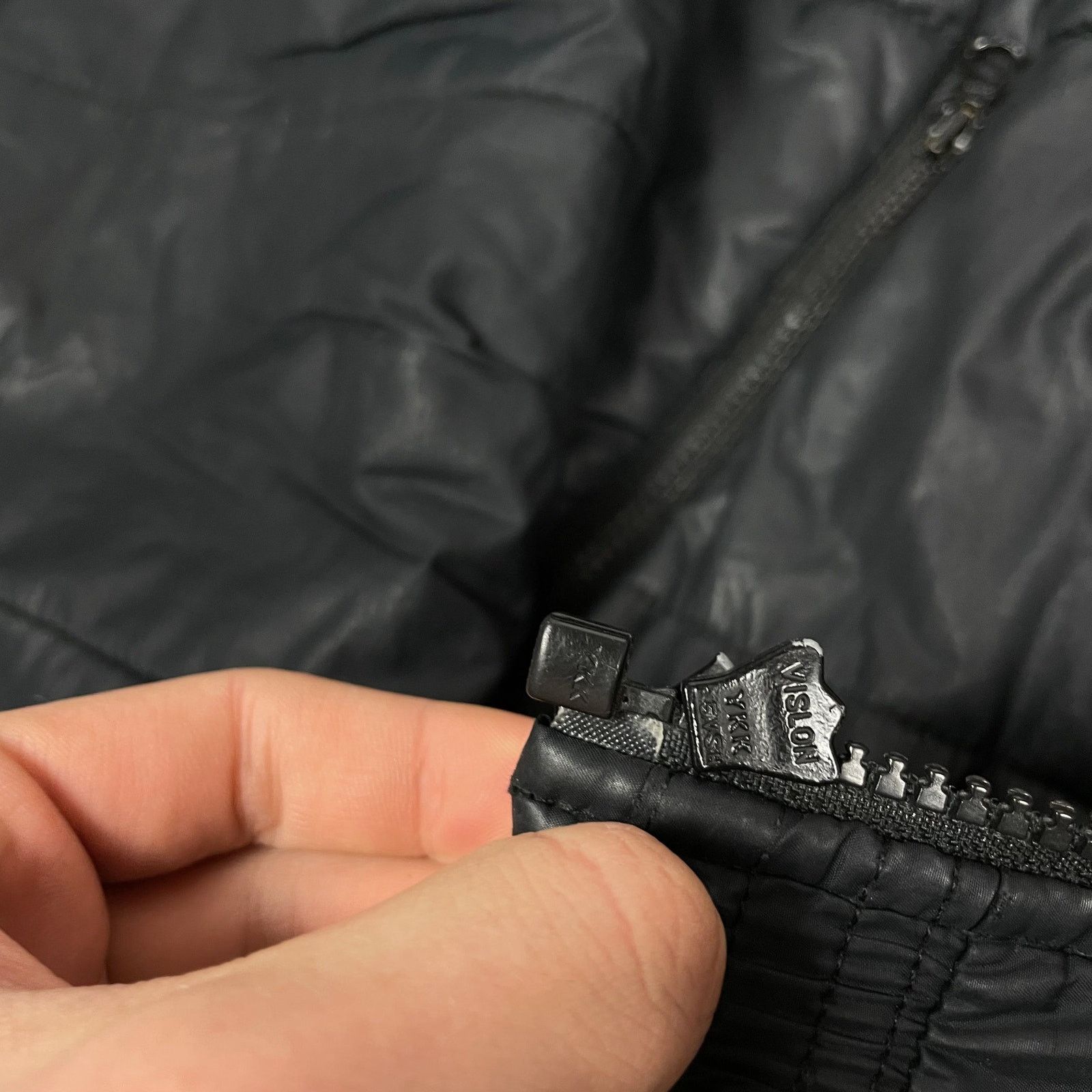 Nike Nike Women's Black Long Sleeve Full Zip Puffer Jacket Large Size L / US 10 / IT 46 - 10 Thumbnail