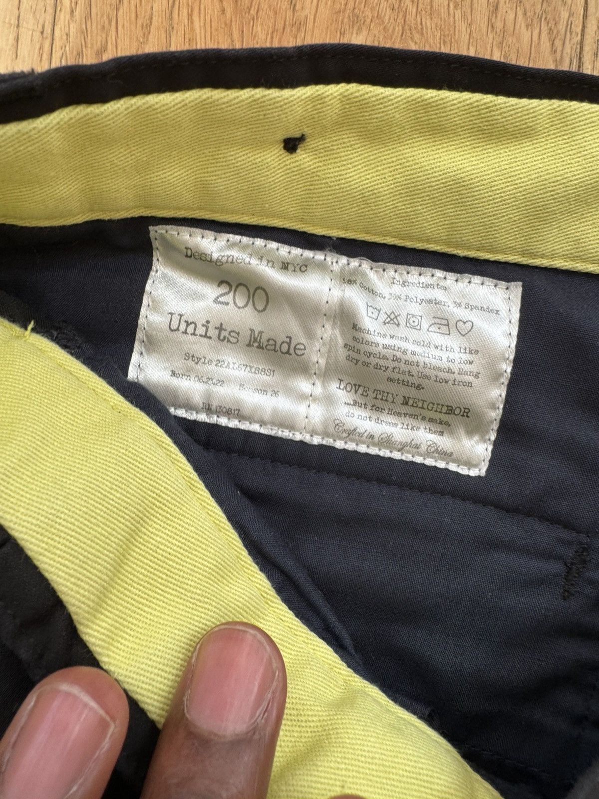Descendant of Thieves (2-Pack!) Descendant of Thieves Twill Cropped Pants Size US 34 / EU 50 - 11 Thumbnail
