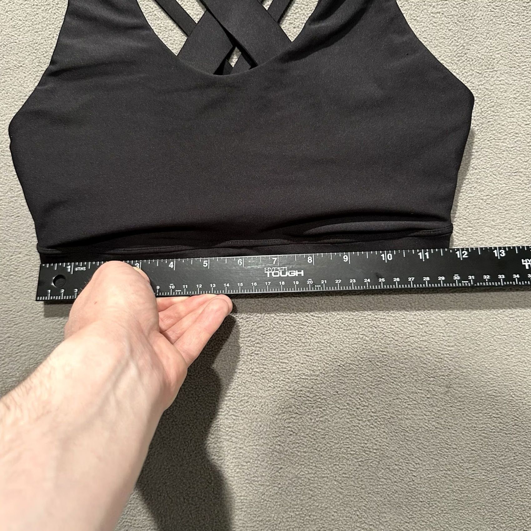 Old Navy Old Navy Powersoft Sports Bra Womens Small Black Medium Support Go-Dry Active Shirt Ladies XS? Size ONE SIZE - 4 Thumbnail