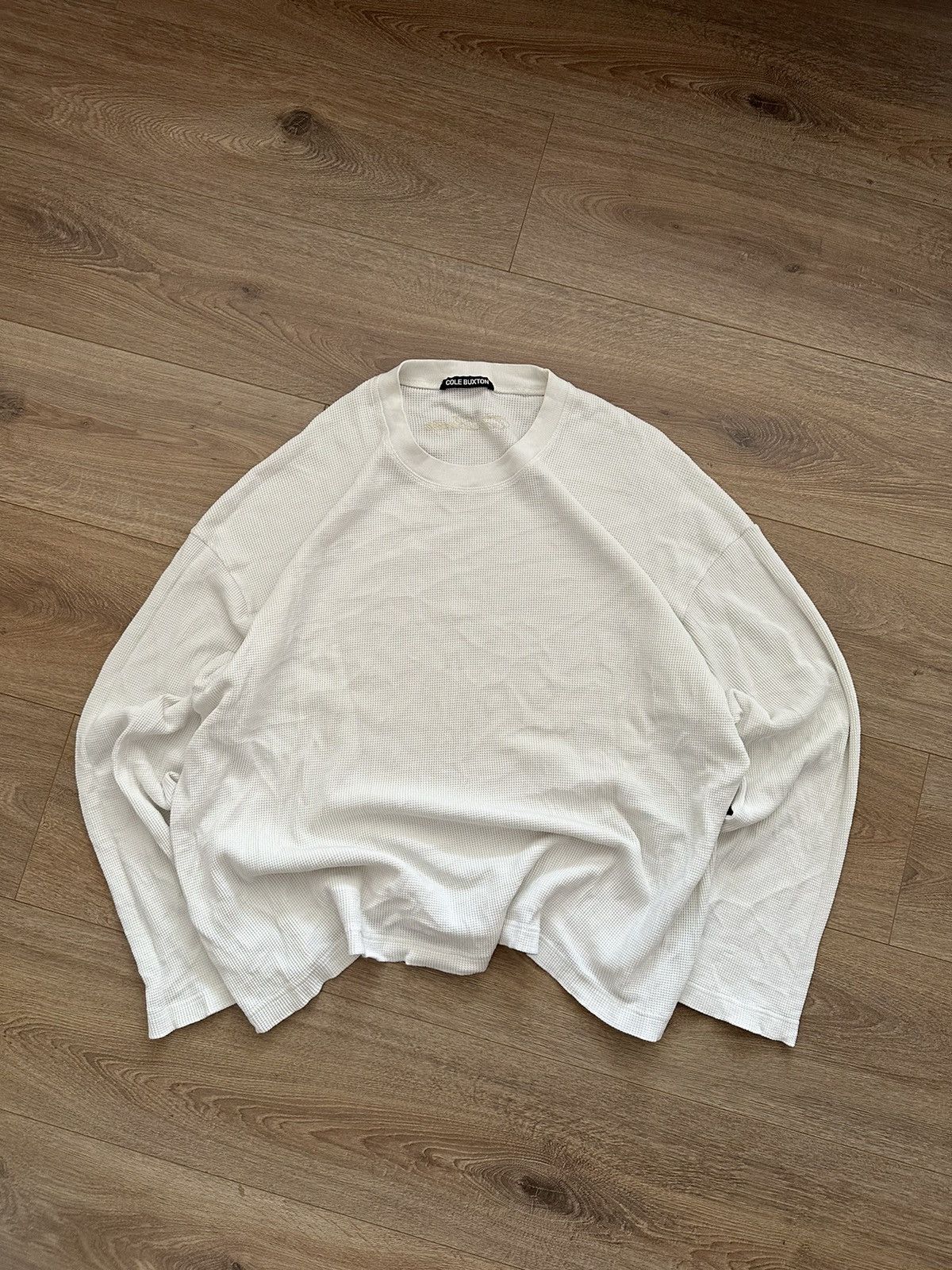 Cole Buxton 🔥Y2K COLE BUXTON OVERSIZED WAFFLE LONG SLEEVE🔥 Size US L / EU 52-54 / 3 - 1 Thumbnail