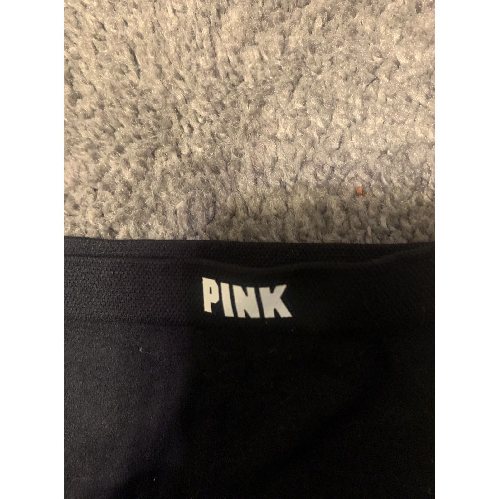 Vintage VINTAGE? No. Victoria's Secret PINK Panty XS Hipster Black Logo Women Panties Hipster XS Black Logo Size 26" / US 2 / IT 38 - 2 Thumbnail