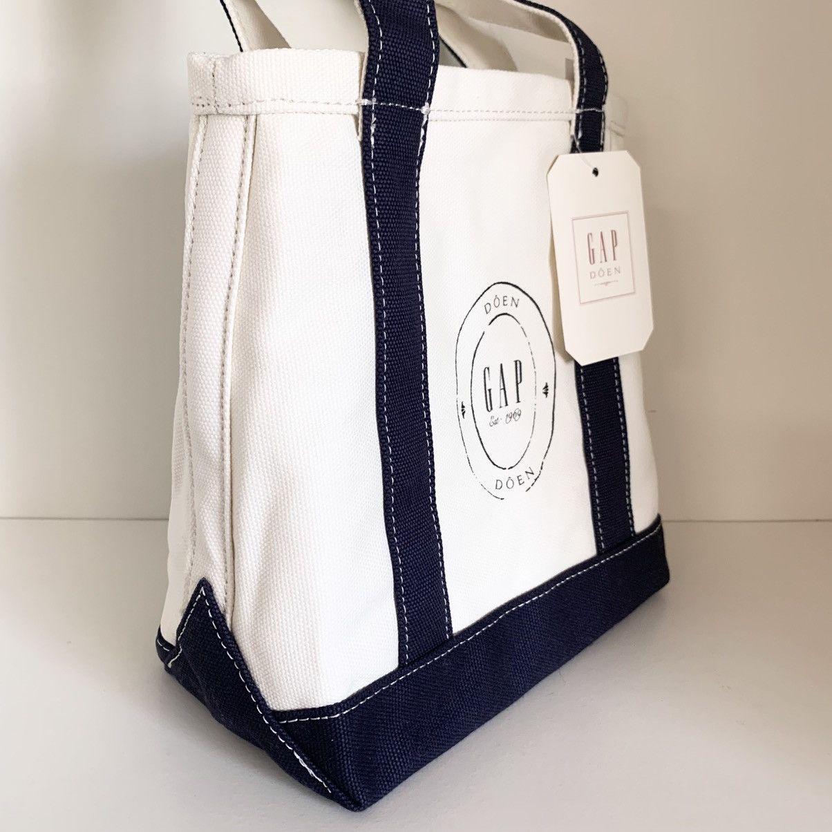 DOEN × Gap Doen gap 100% cotton mini tote bag Size ONE SIZE - 9 Thumbnail