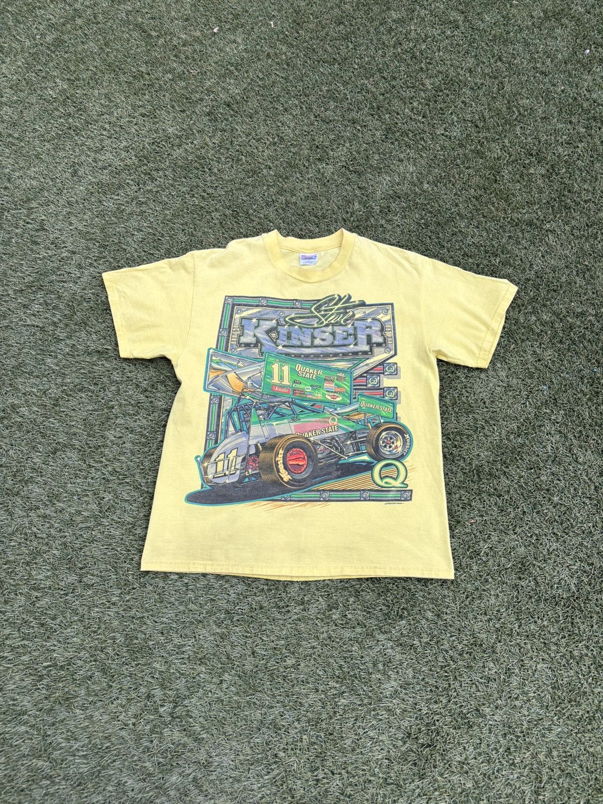 Other Vintage Steve Kinser sprint car racing t shirt Size US L / EU 52-54 / 3 - 1 Thumbnail