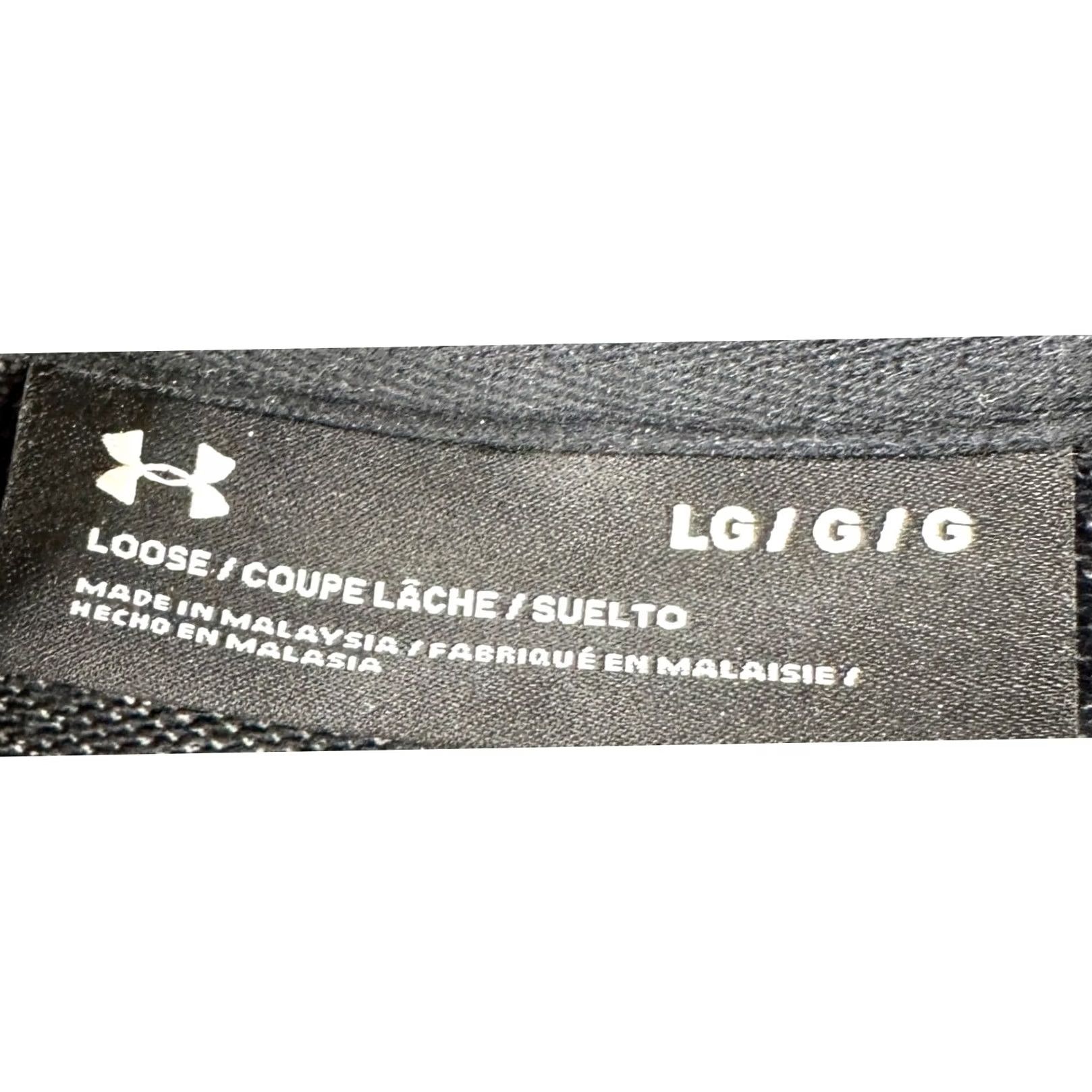 Under Armour Under Armour Shirt Hoodie Mens Large Gray Project Rock Drawstring Short Sleeve Size US L / EU 52-54 / 3 - 4 Thumbnail