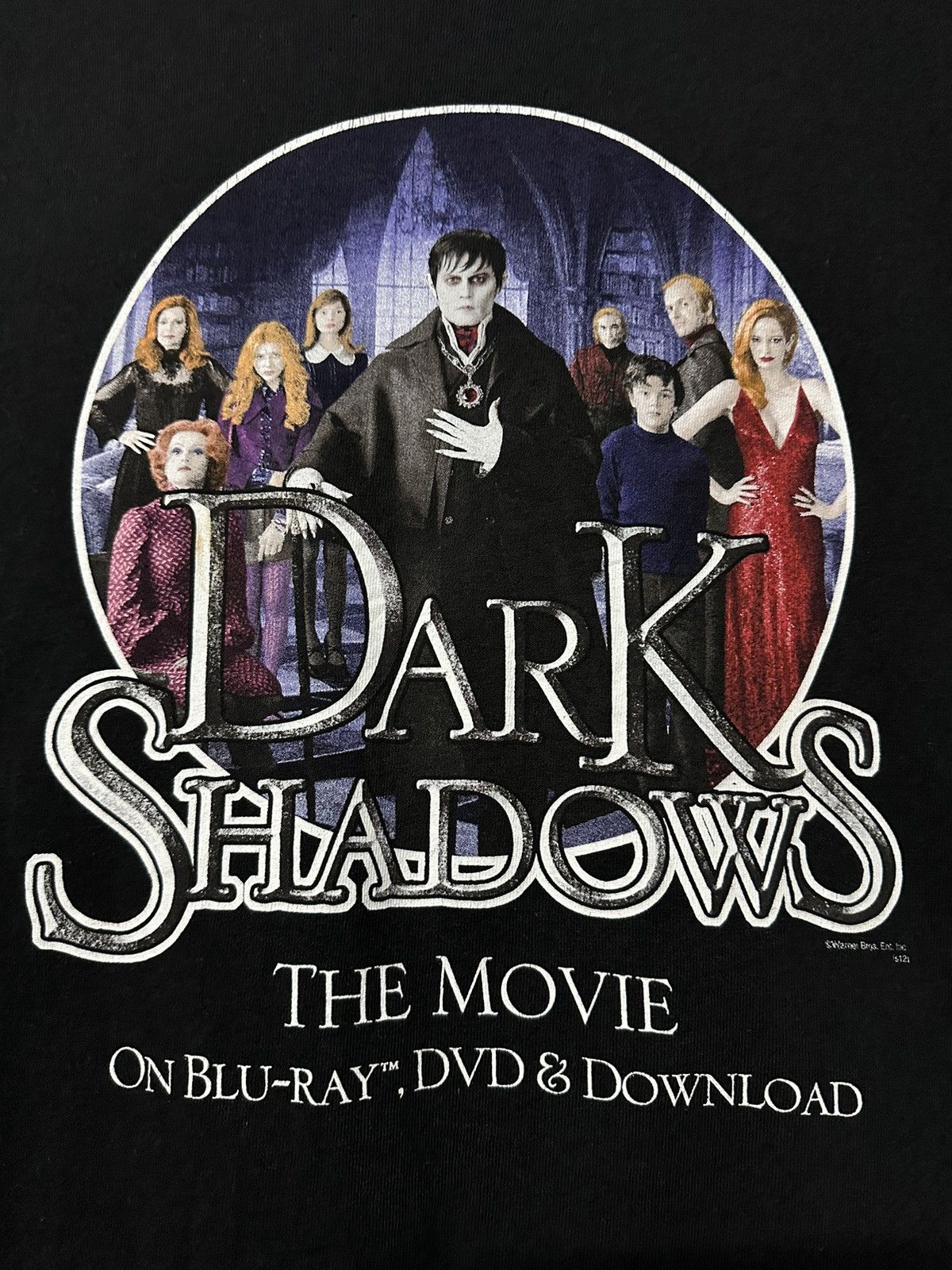 Vintage Vintage Y2K Dark Shadows The Movie Faded Tee Size US M / EU 48-50 / 2 - 2 Thumbnail
