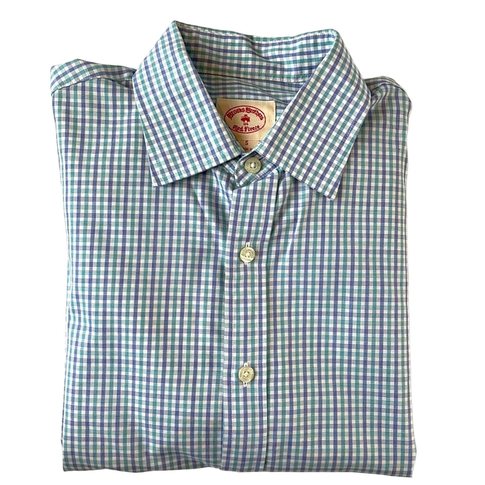 Brooks Brothers Brooks Brothers Red Fleece Plaid Shirt Size S Size US S / EU 44-46 / 1 - 1 Thumbnail