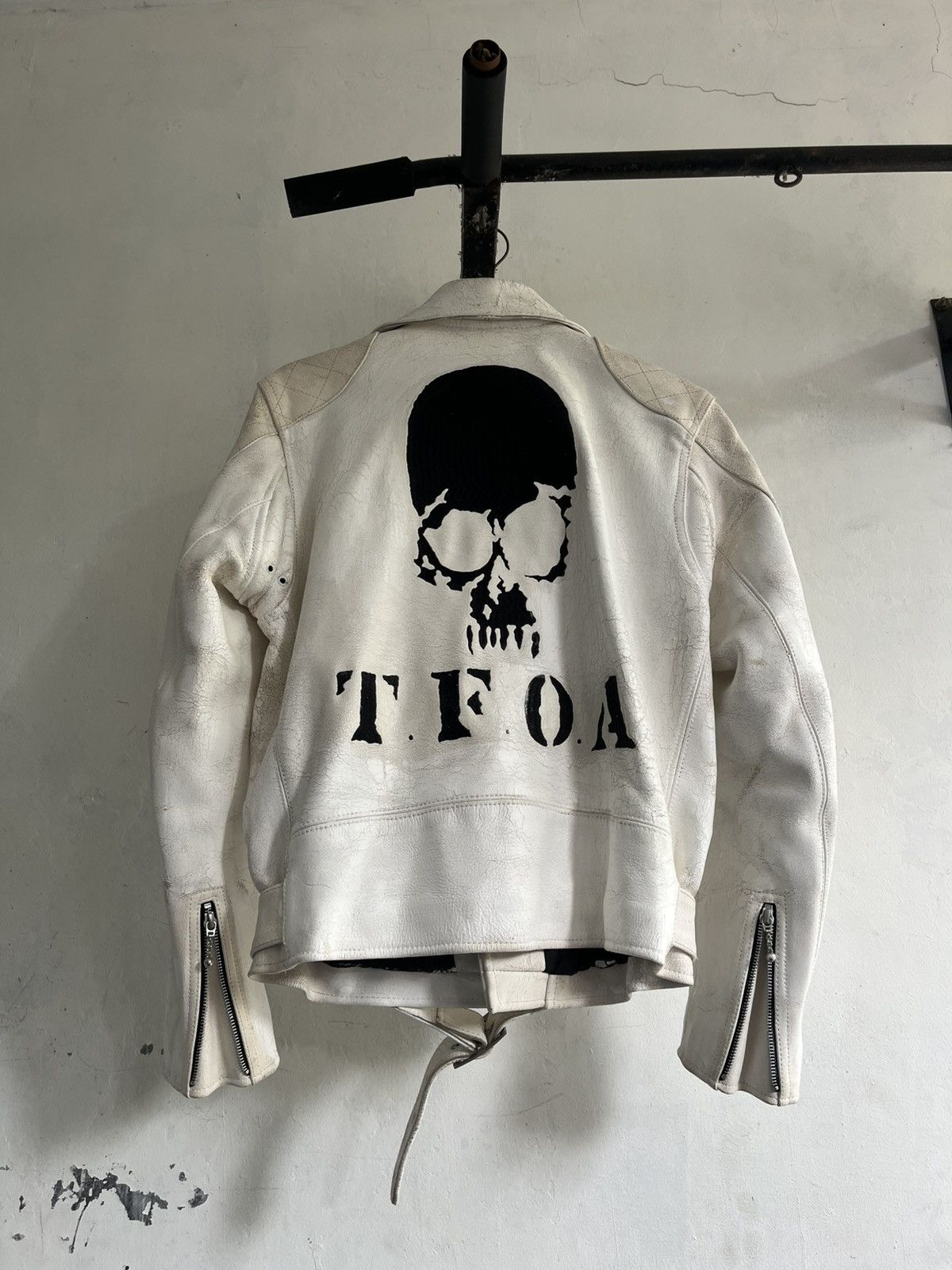 Japanese Brand TFOA LEATHER JACKET TESHOU HEAD OF 6th GENERATION Size US M / EU 48-50 / 2 - 10 Thumbnail