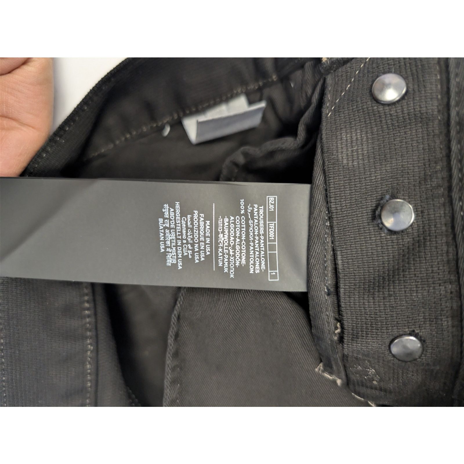 Tom Ford o1rshd1 Q:2 / Slim Jeans in Black Size US 31 - 16 Thumbnail