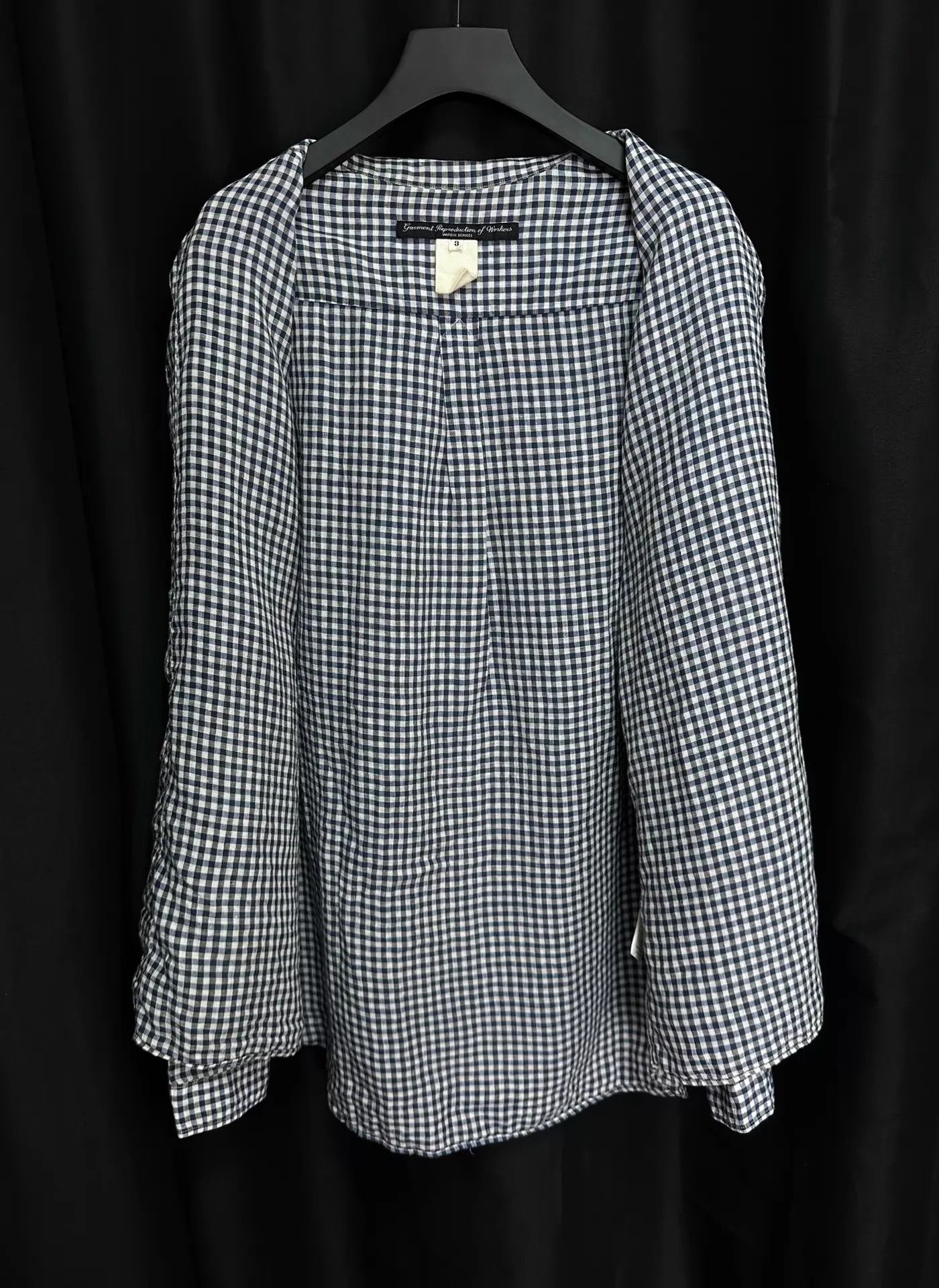 Other Vintage French Premium Linen-Cotton Worker's Shirt Unisex Size US L / EU 52-54 / 3 - 2 Thumbnail