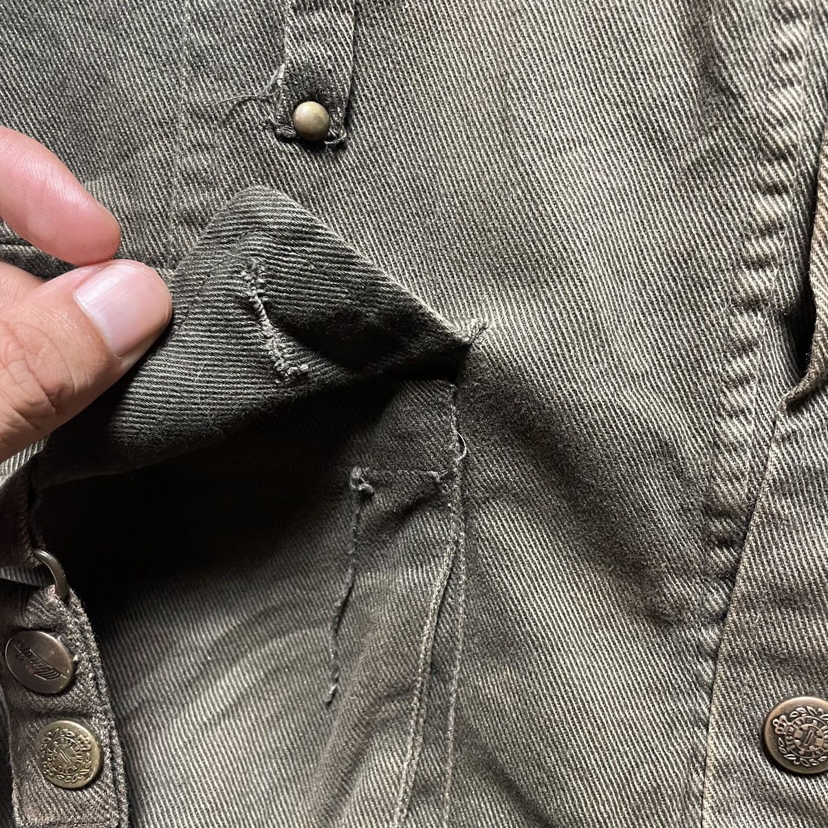 If Six Was Nine × Japanese Brand × Le Grande Bleu (L.G.B.) 🇯🇵 VINTAGE 1998 H.C.M HOMME BONDAGE PARKA JACKET Size US M / EU 48-50 / 2 - 12 Thumbnail
