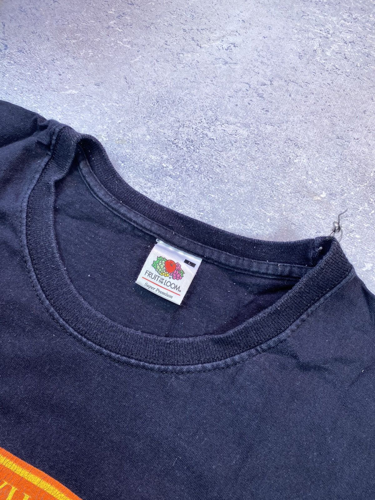 Band Tees × Vintage Vintage Doro Pesch Men’s Black T-shirt With Big Logo Large Size US L / EU 52-54 / 3 - 9 Thumbnail