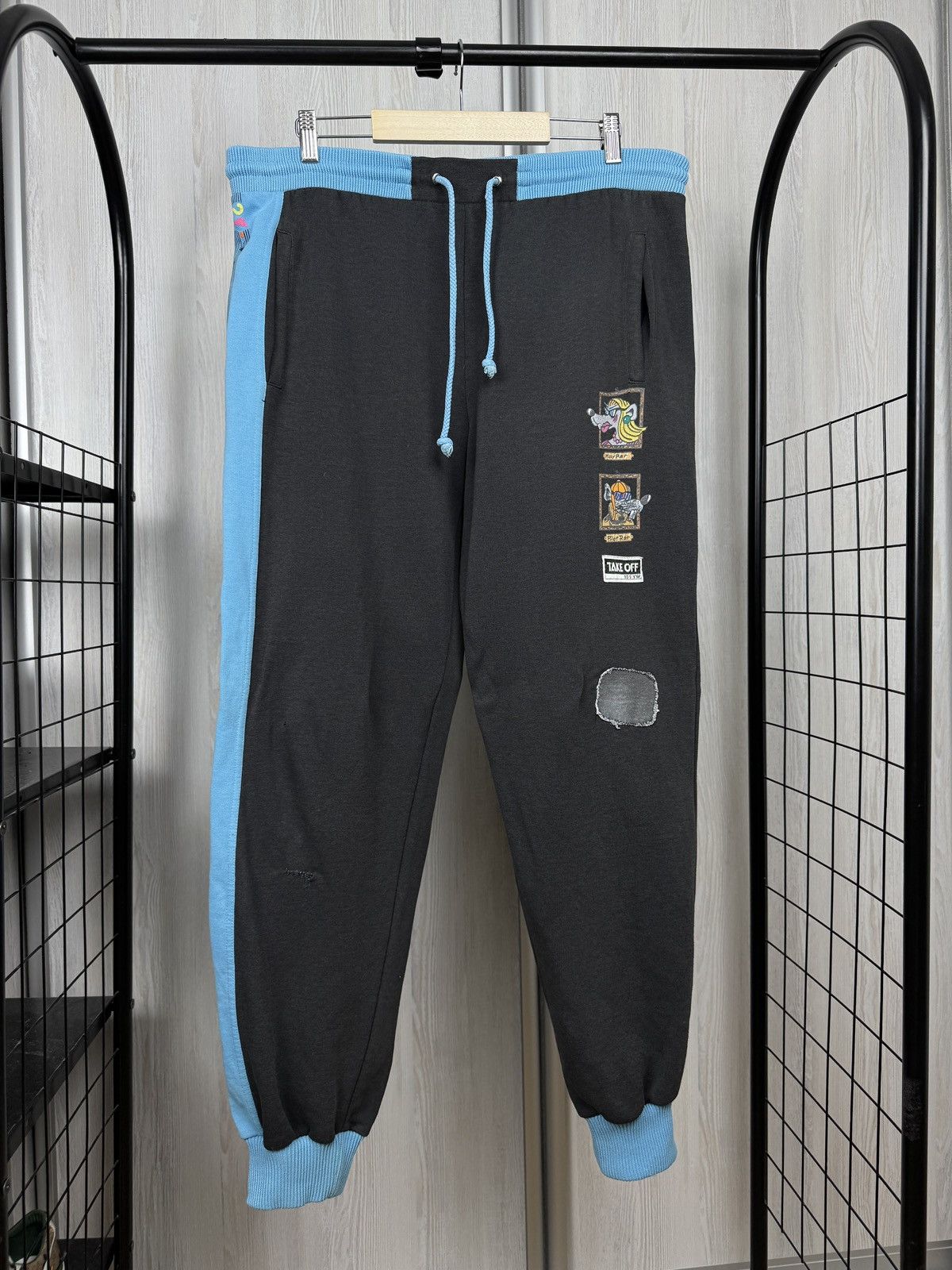 Adidas Adidas Take off Rat vintage 90s sweatpants size L 5 Size US 36 / EU 52 - 1 Thumbnail