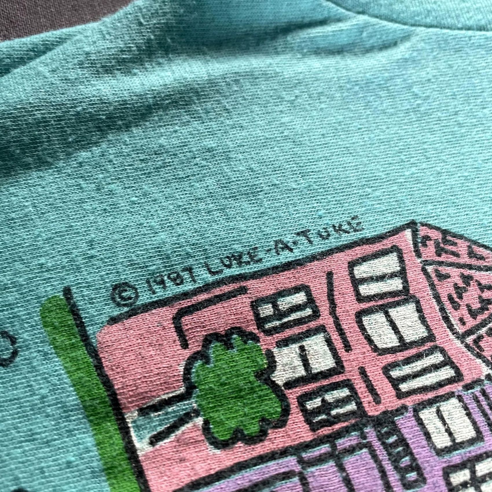 Altea VINTAGE Pollak's 1987 San Francisco Bay to Breakers Shirt Mens Large Teal Run 80s USA Shirt Size US L / EU 52-54 / 3 - 4 Thumbnail