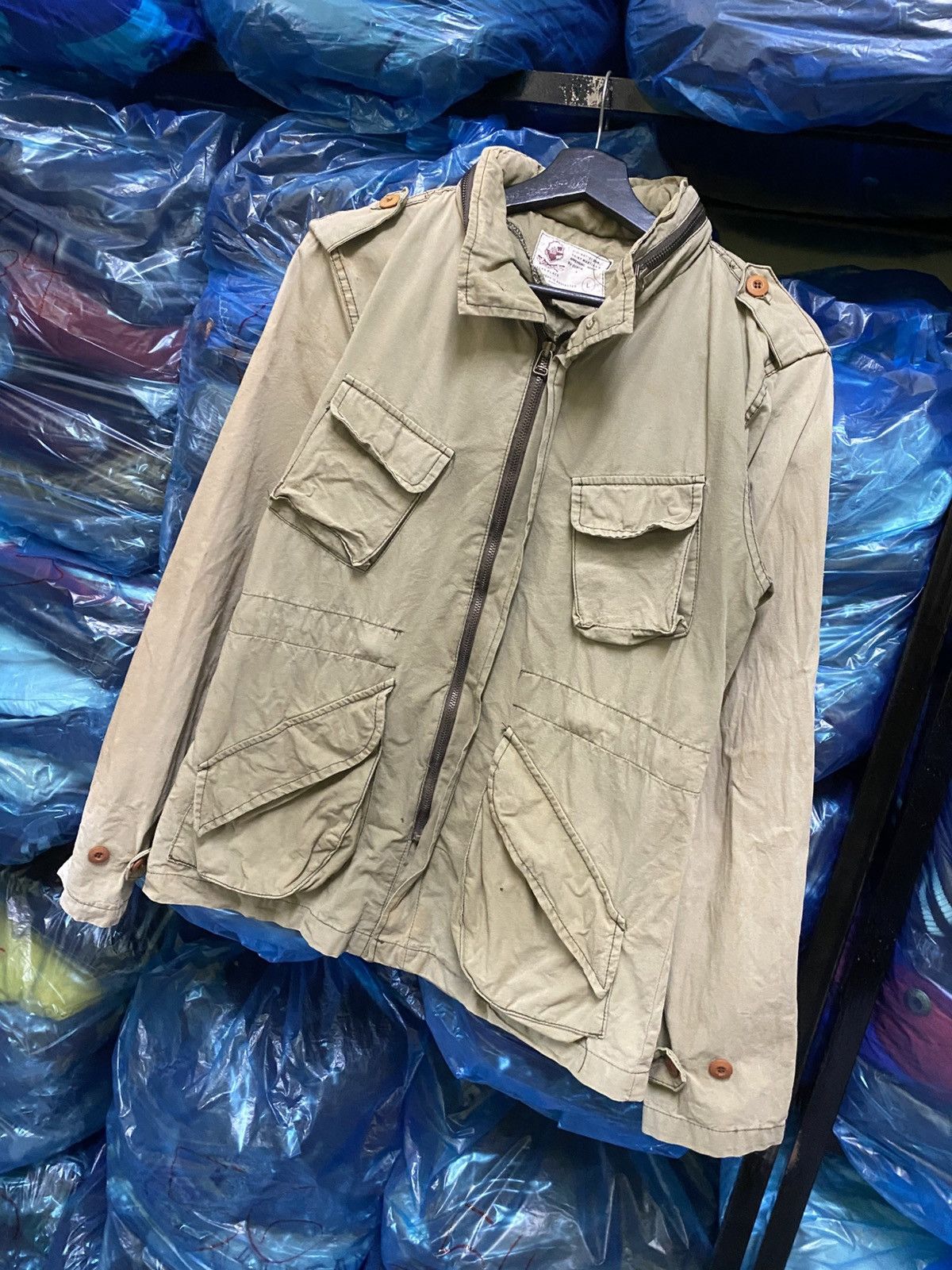 Other VINTAGE 90S ALASKA WHITE TIGER SUKAJAN FIELD JACKET Size US XS / EU 42 / 0 - 3 Thumbnail