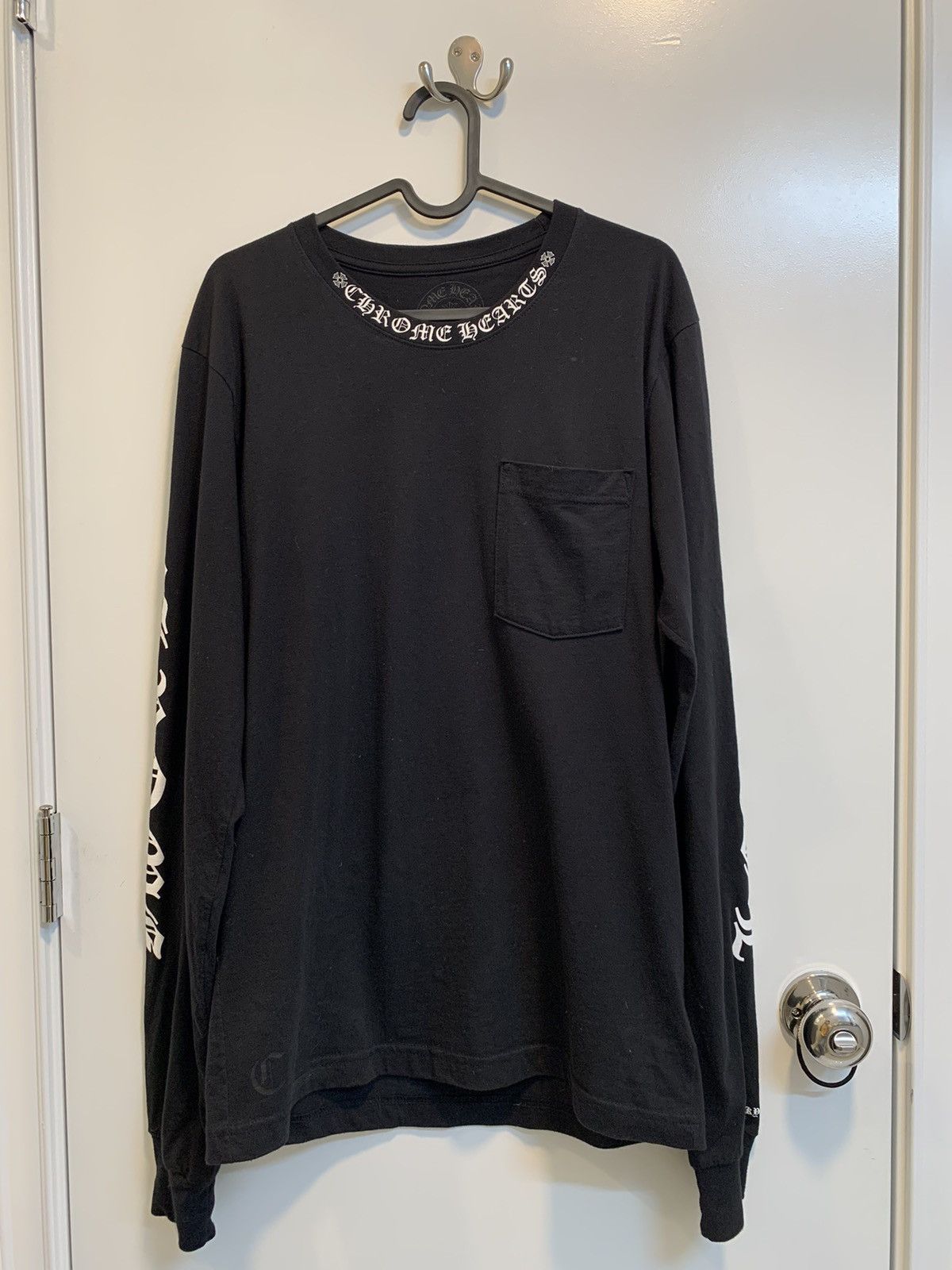 Chrome Hearts Chrome Hearts Neck Logo Long Sleeve Size US M / EU 48-50 / 2 - 1 Thumbnail