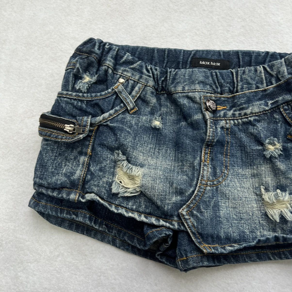 Japanese Brand Max Max Cargo Mini Skirt Size 28" / US 6 / IT 42 - 3 Thumbnail