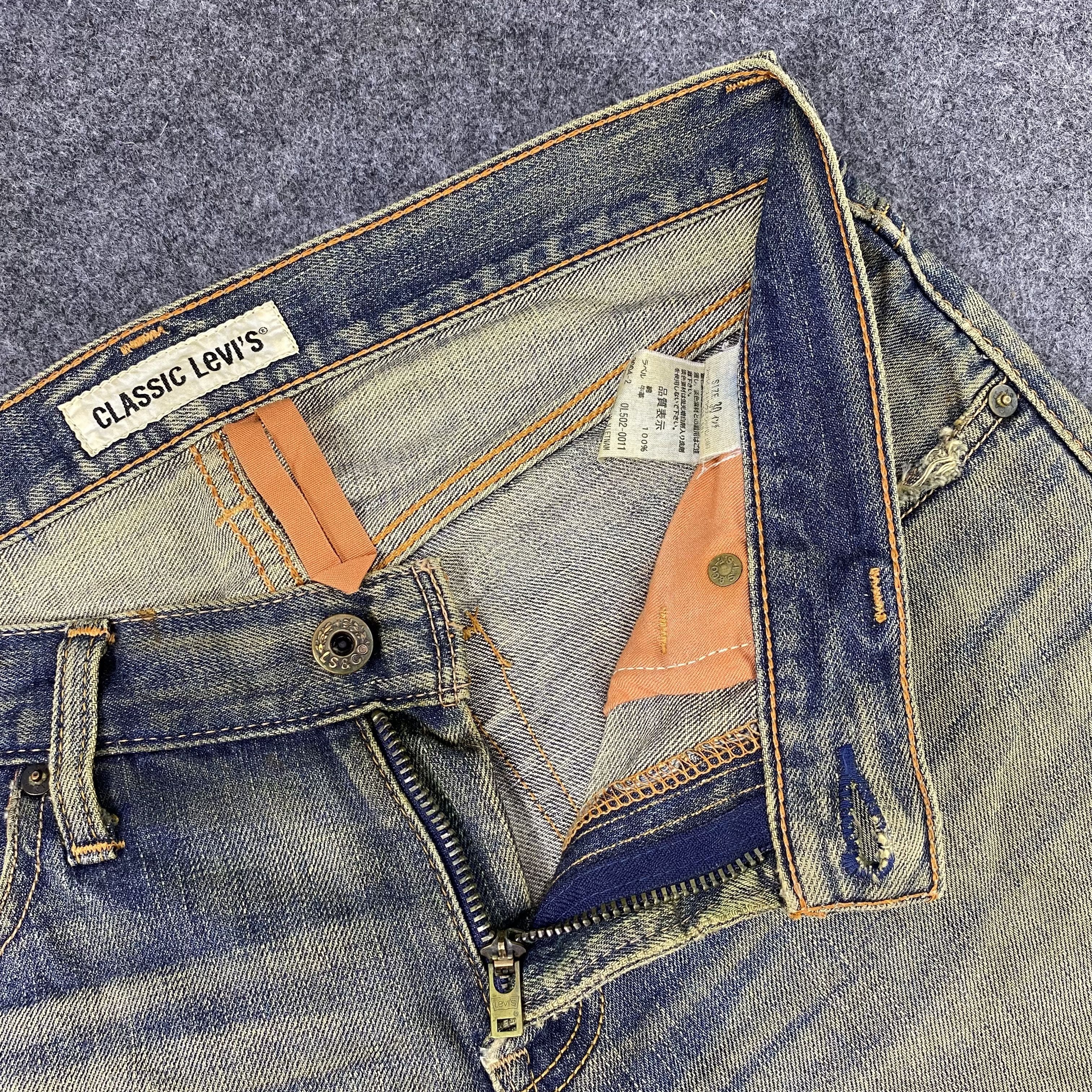 Jean × Levi's × Vintage Vintage Levi's 502 Distressed Rusty Wash Jeans-J1166 Size US 32 / EU 48 - 7 Thumbnail