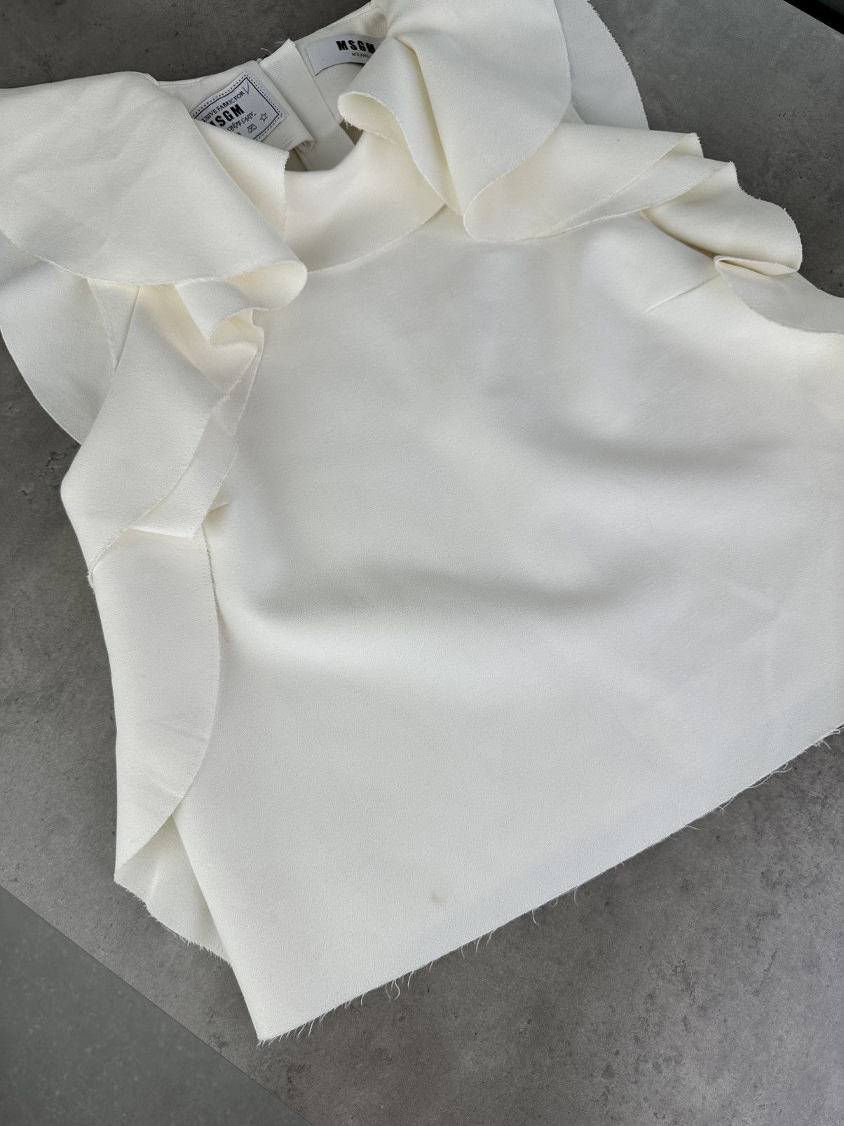 MSGM MSGM Tank Top With Beautiful Sleeves Size M / US 6-8 / IT 42-44 - 6 Thumbnail