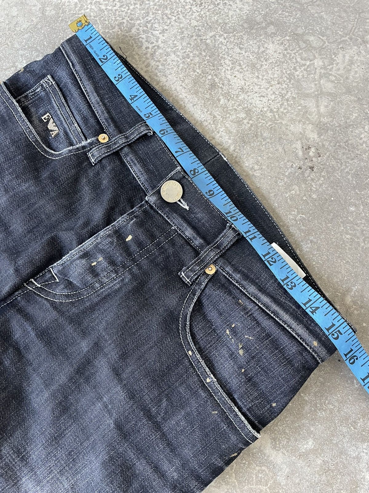 Emporio Armani Emporio Armani Distressed Denim Size US 30 / EU 46 - 12 Thumbnail