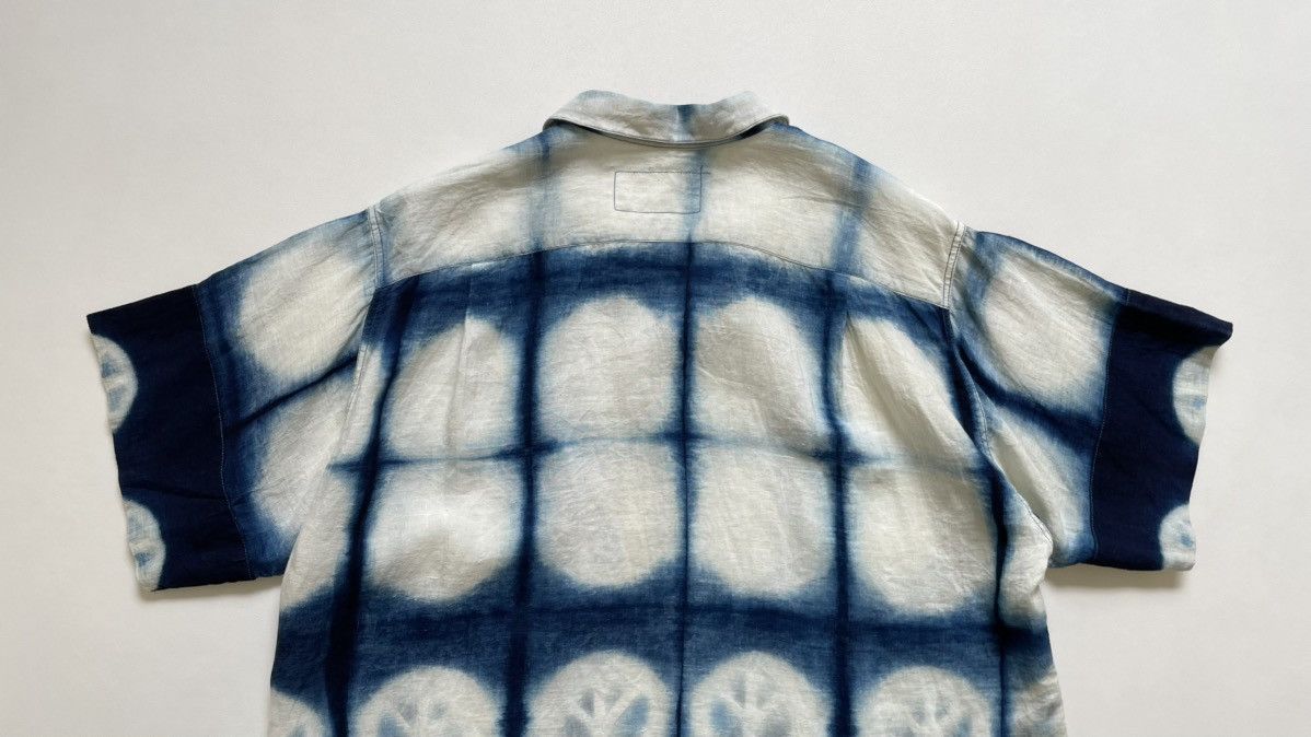 Story Mfg. Blue/White ‘Peace Tie Dye’ Print Shirt Size US M / EU 48-50 / 2 - 15 Thumbnail