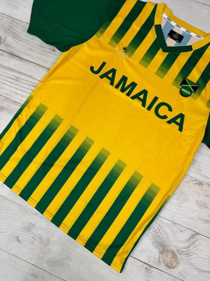 Other Orro Jamaica Football Shirt Soccer Jersey Size US L / EU 52-54 / 3 - 3 Thumbnail