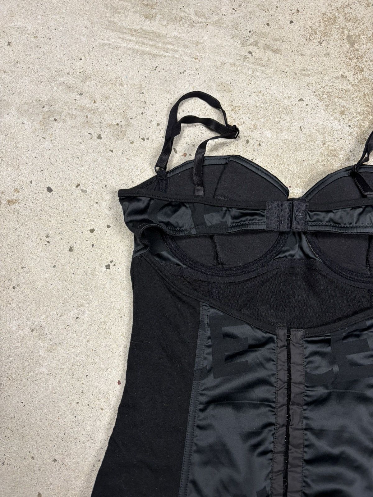 Dolce & Gabbana Vintage Dolce & Gabbana Underwear Black Corset Bustier Size M / US 6-8 / IT 42-44 - 12 Thumbnail