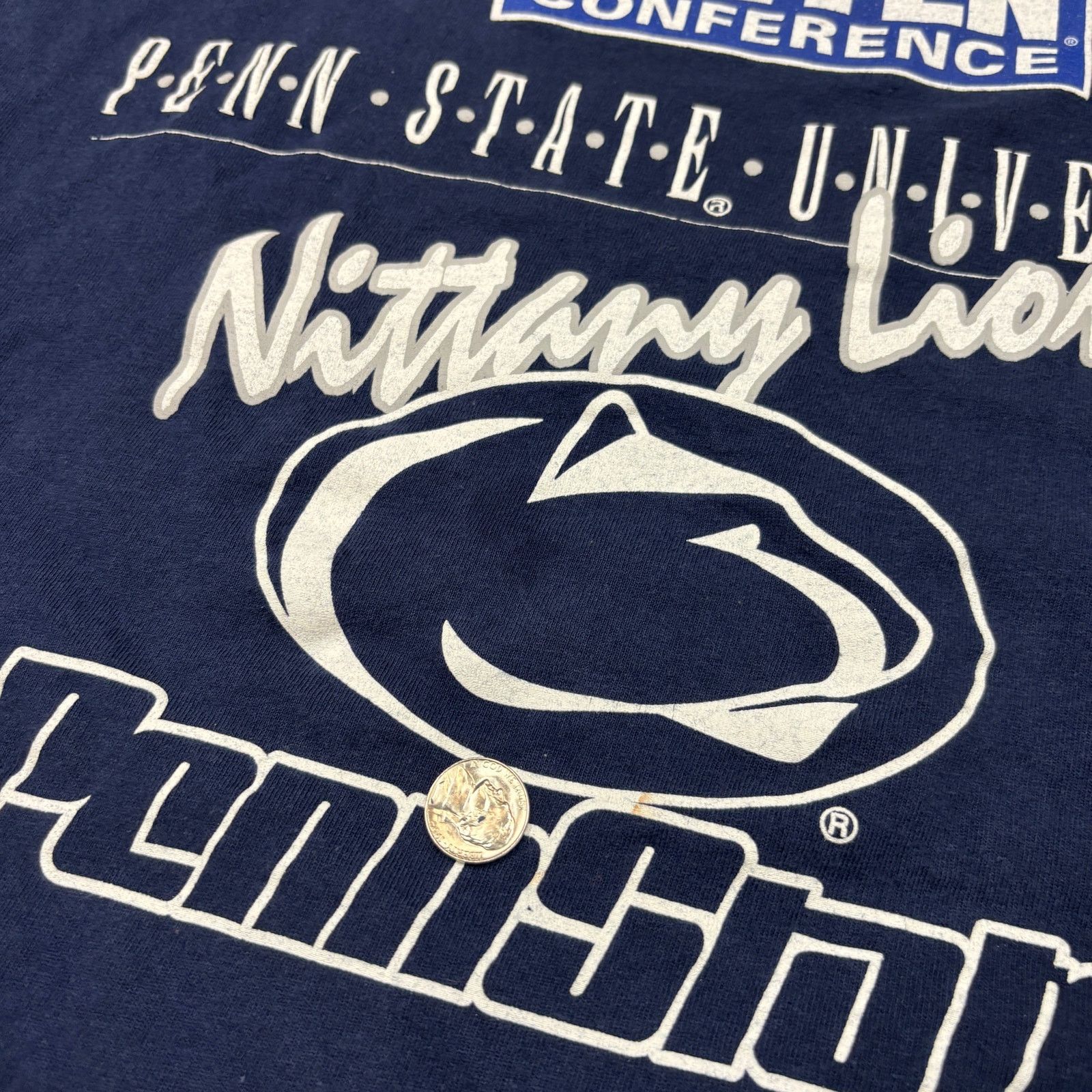 Nutmeg × Vintage VTG 90s Big Ten Penn State Nittany Lions Shirt Men's XL Size US XL / EU 56 / 4 - 12 Thumbnail
