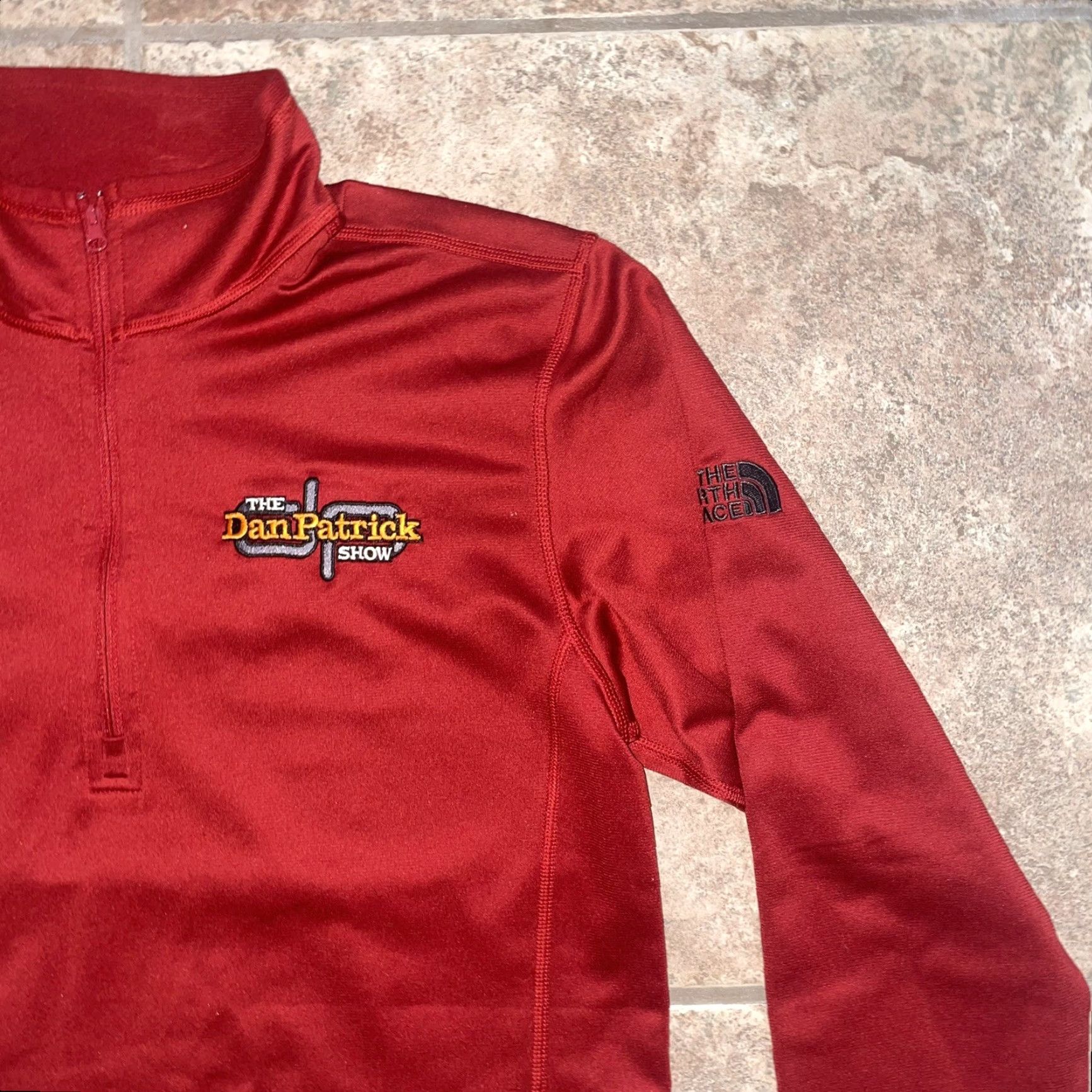The North Face The North Face The Dan Patrick Show Red Half Zip Mens S Size US S / EU 44-46 / 1 - 2 Thumbnail