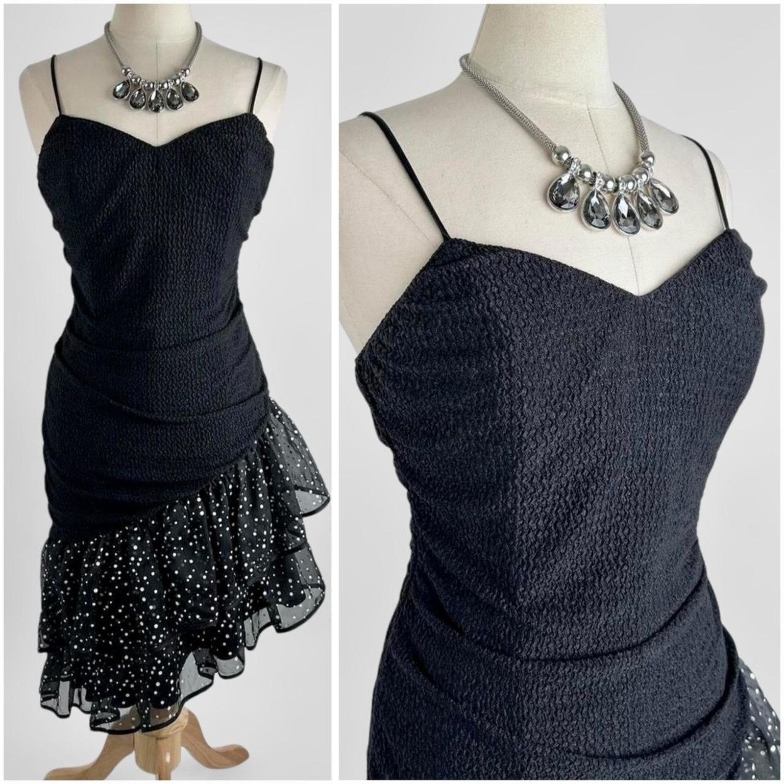 Other 80s goth fairy ruffled formal prom dress Size S / US 4 / IT 40 - 1 Thumbnail