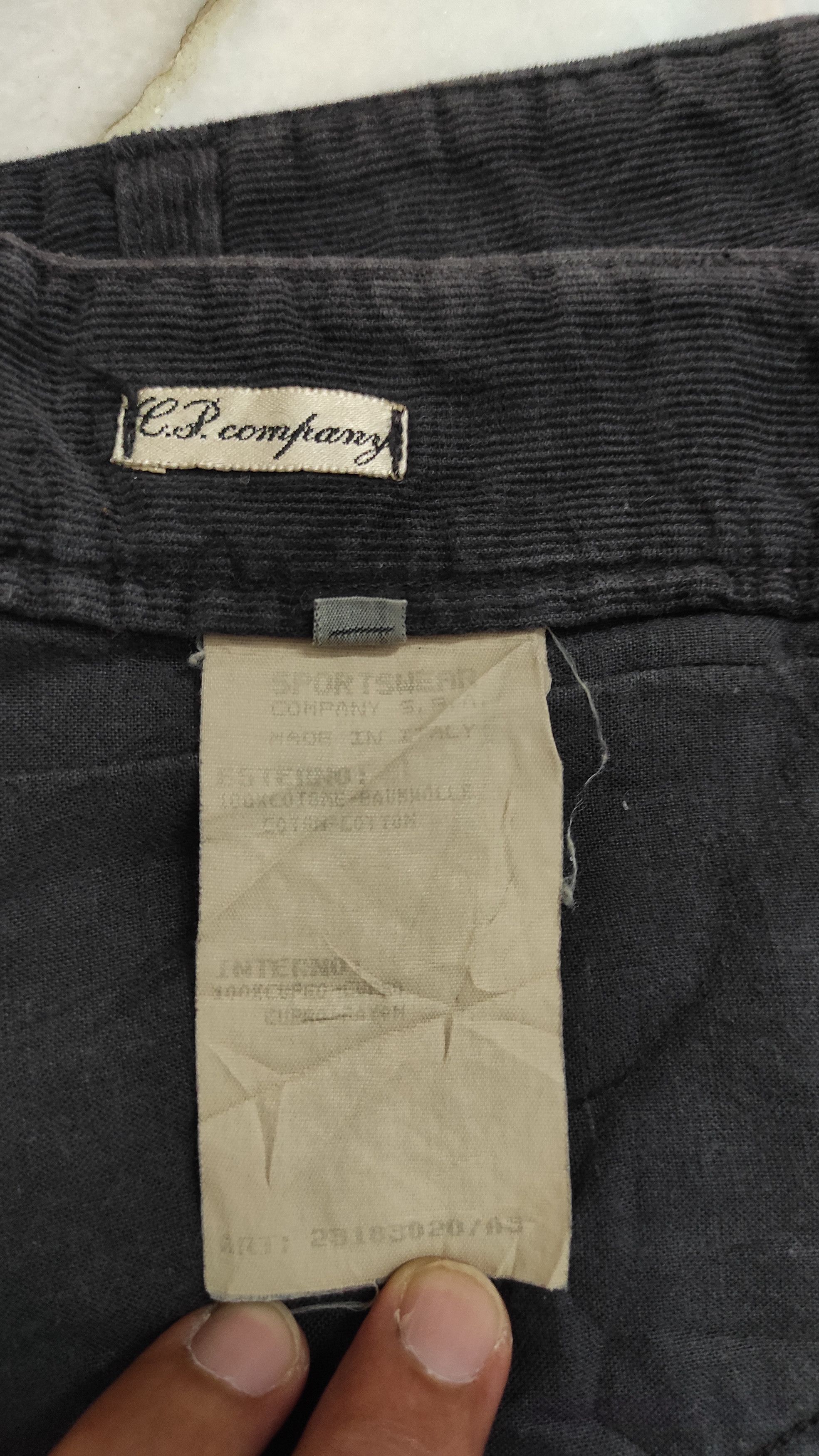 C.P. Company AW1995 CP Company Velvet Cotton - Cupro jeans Size US 30 / EU 46 - 5 Thumbnail