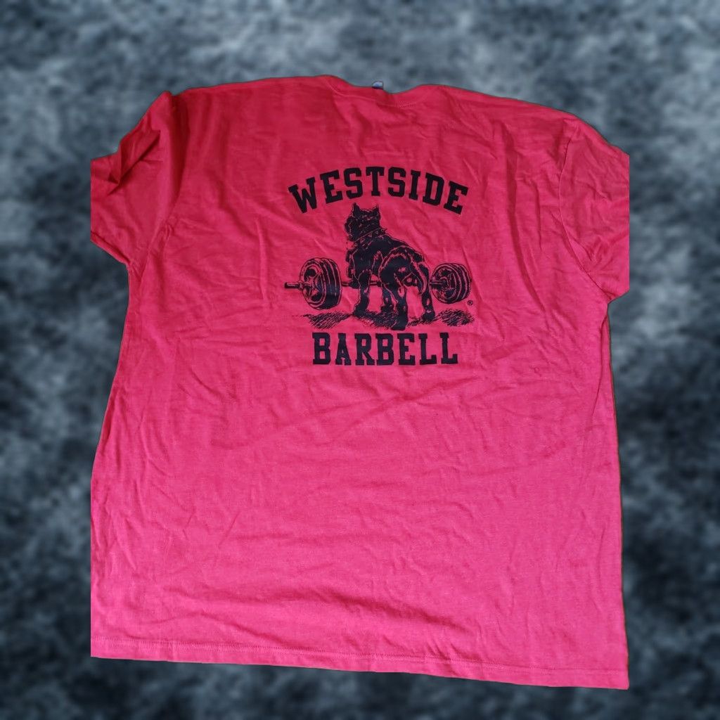 Vintage VINTAGE Westside Barbell Gym Weightlifting Exercise Fitness Classic T-Shirt 2XL Red Unisex Adults Mens Women? Size US XXL / EU 58 / 5 - 1 Thumbnail
