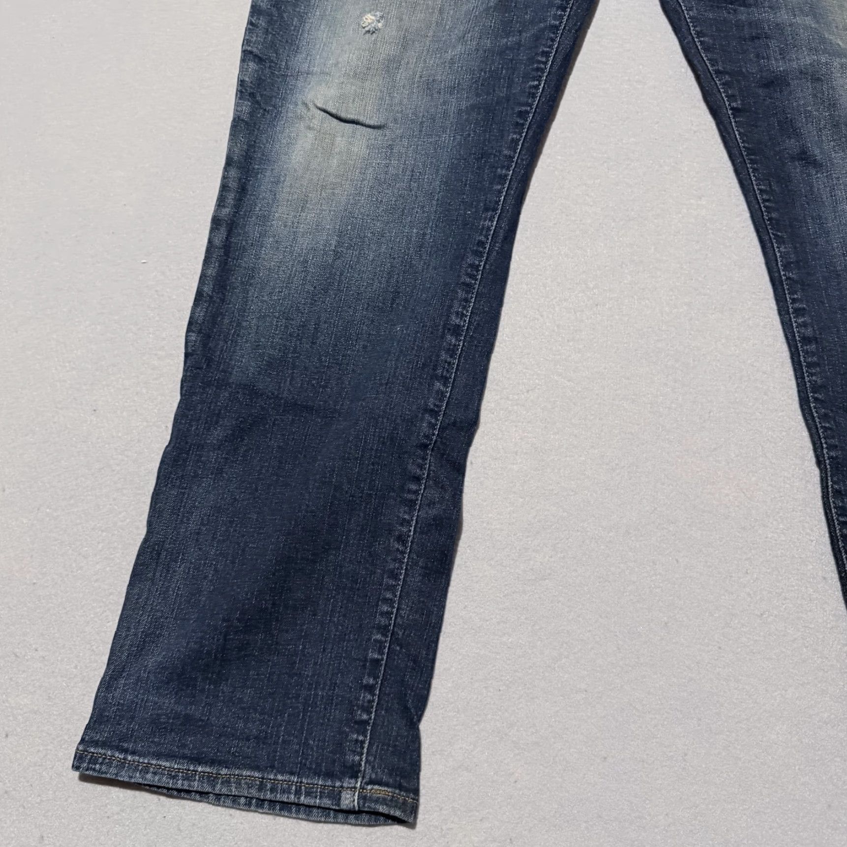 Lee Lee Jeans Men's Blue Denim Regular Motion Stretch Straight 40x32 Regular Fit Jeans Size US 40 / EU 56 - 5 Thumbnail