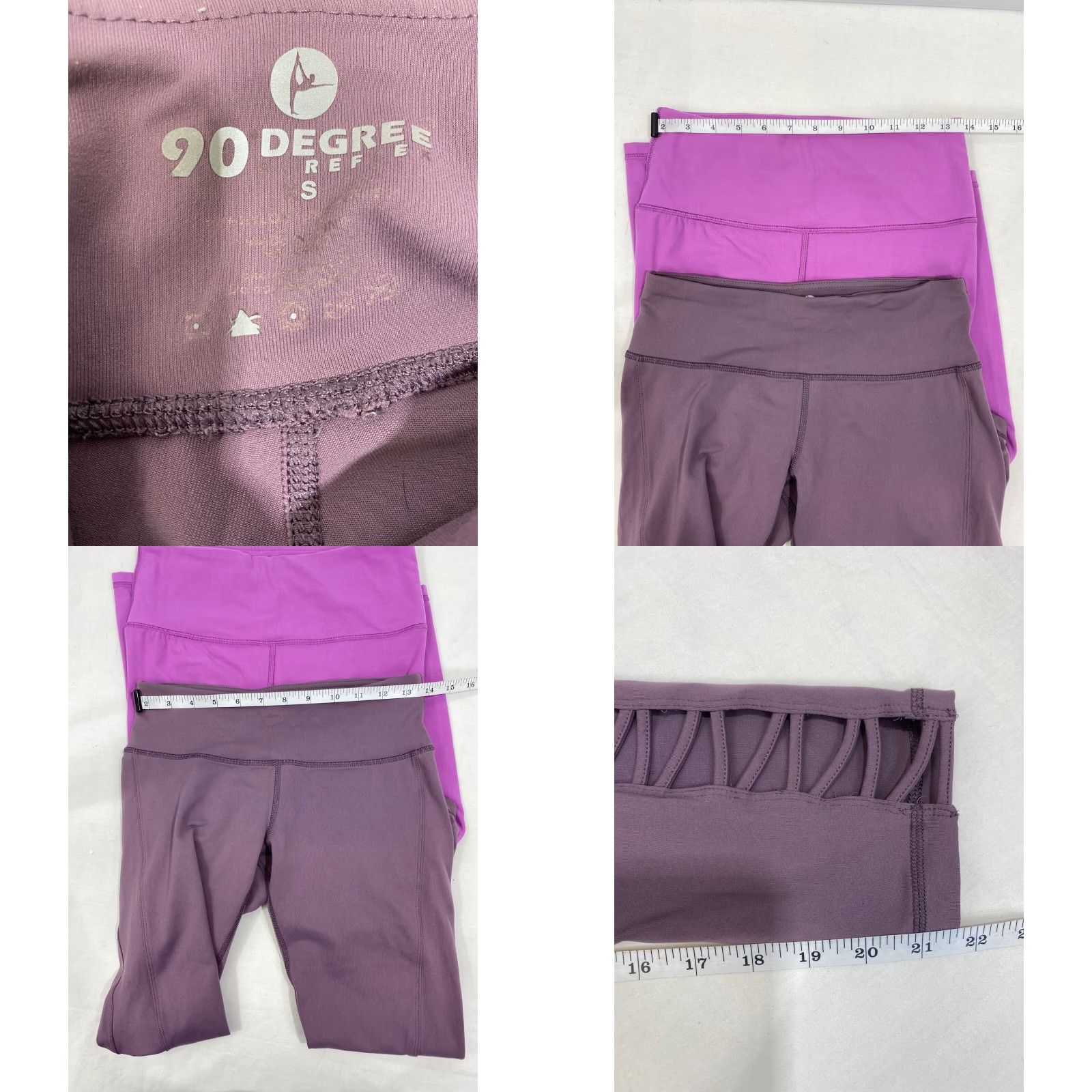 Athleta Athleta 90 Degrees Exercise Leggins Workout Pants Size Medium Lot of 2 #743 Size 32" / US 10 / IT 46 - 8 Thumbnail