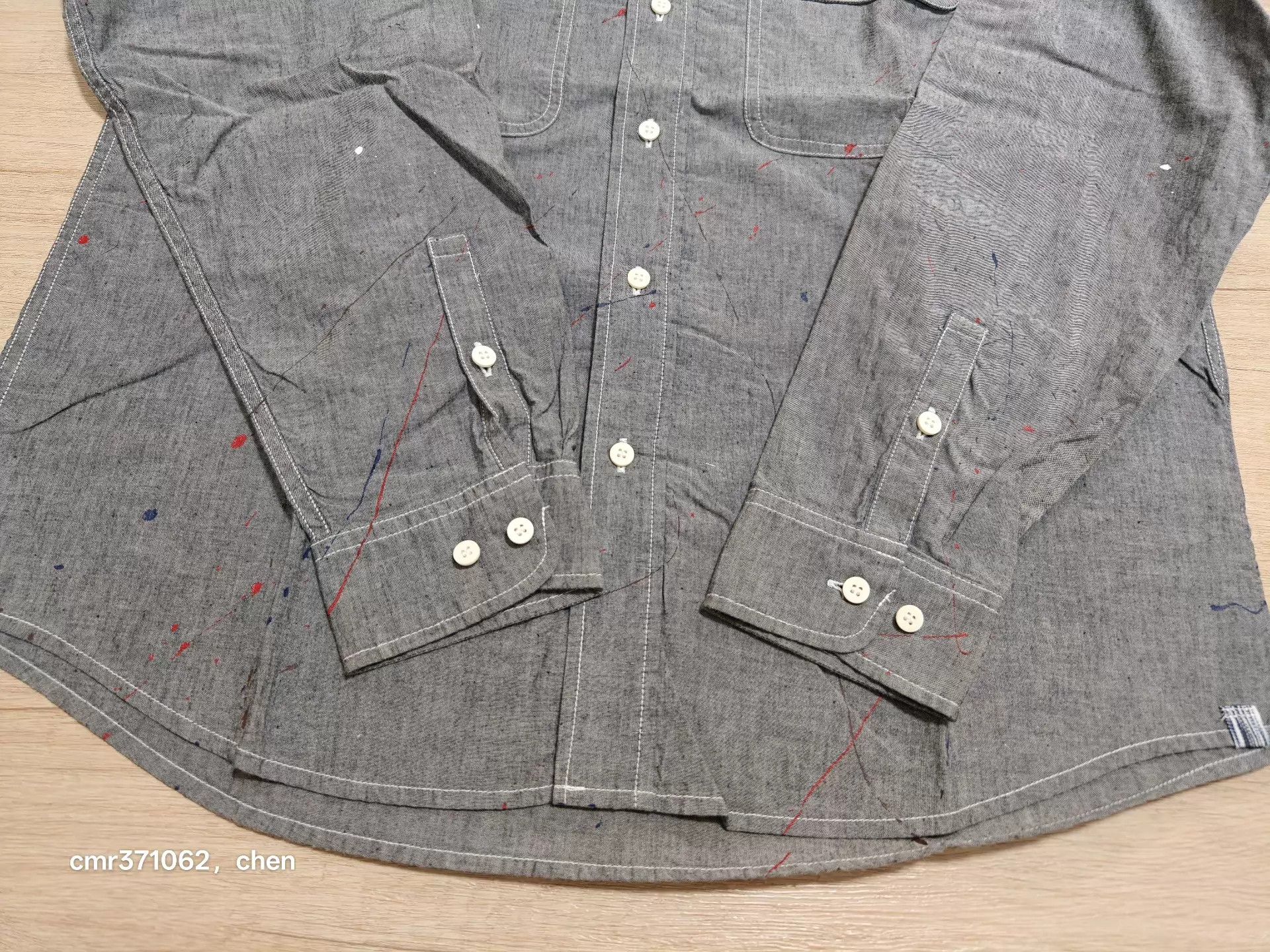 Visvim visvim 20AW L/S Chambray Lumber Shirt Indigo 2 CS Size US M / EU 48-50 / 2 - 4 Thumbnail
