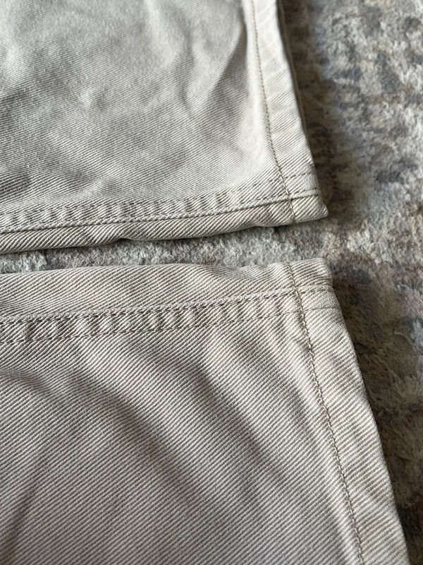 Other The World Sz W 36 L 32 Denim Jeans Beige Baggy Vintage 90s Size US 36 / EU 52 - 11 Thumbnail