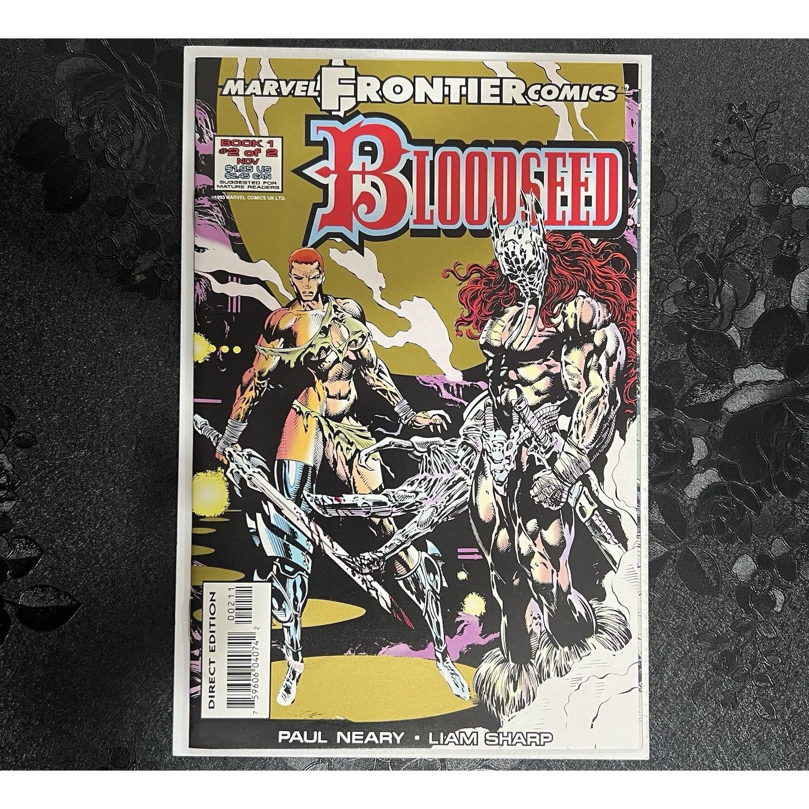 Marvel Comics Bloodseed Book 1 # 2 of 2 1993 UK Marvel Frontier Comics Size ONE SIZE - 1 Thumbnail