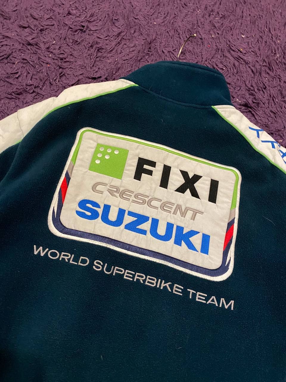 Vintage Y2K Sweatshirt SUZUKi Superbike team vintage motorex Size US XS / EU 42 / 0 - 19 Thumbnail