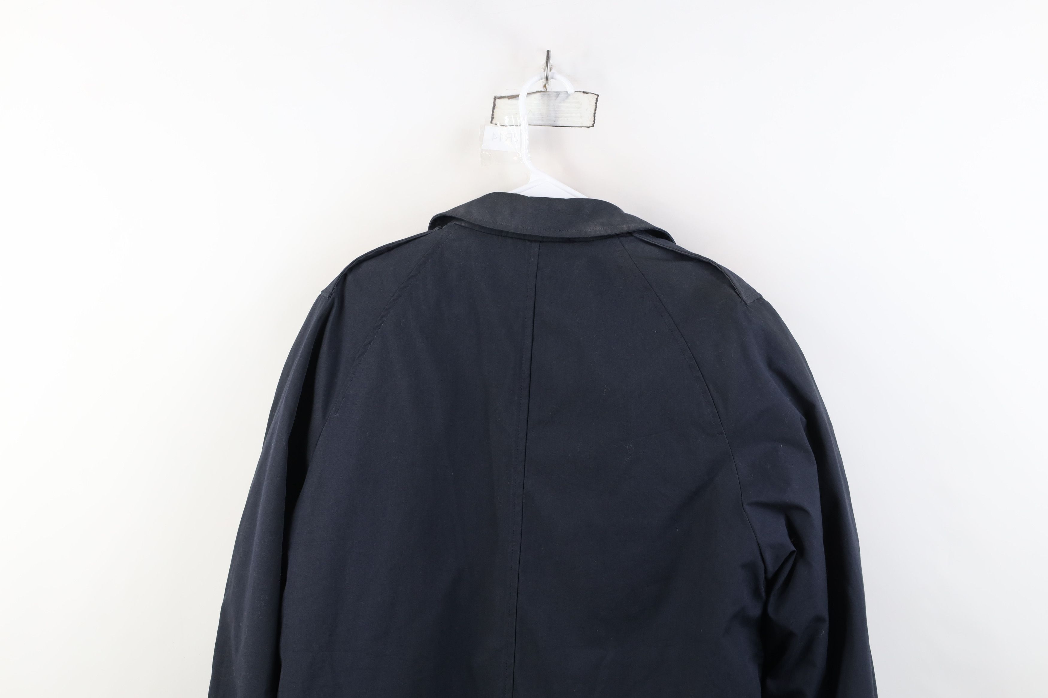Vintage Vintage 80s USGI All Weather Trench Coat Jacket Blue USA Size US XXL / EU 58 / 5 - 14 Thumbnail