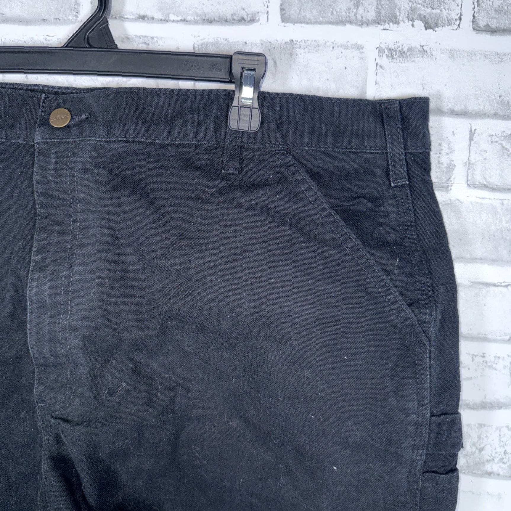Carhartt Carhartt Tough Black Shorts Mens Size 42 Chino Regular Black Mens Size US 42 / EU 58 - 2 Thumbnail