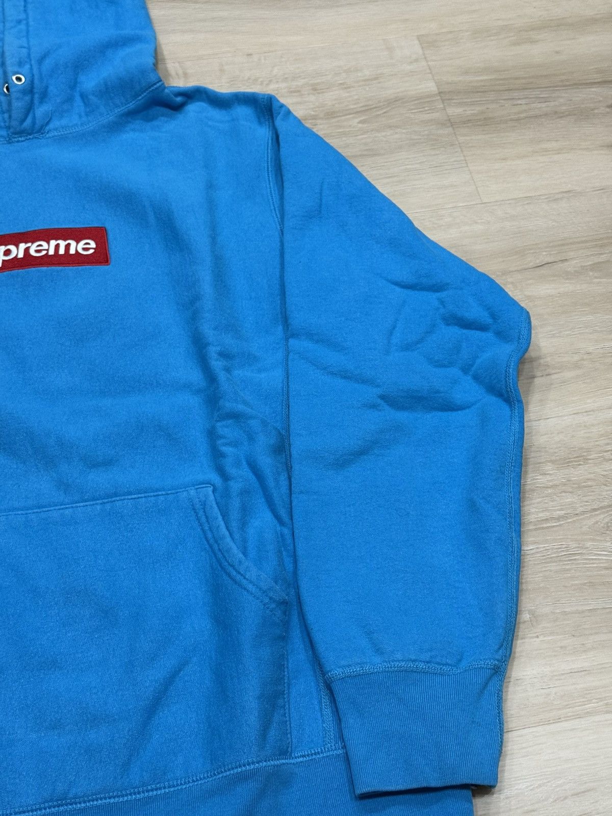 Supreme Supreme 2008 Teal Box Logo Hoodie Tyler the Creator Size US L / EU 52-54 / 3 - 8 Thumbnail